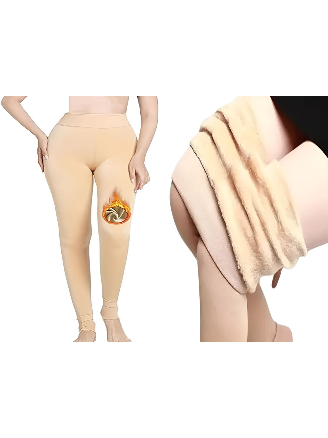 WAVE FASHION Women High-Waist Ultra-Soft Thermal Bottoms