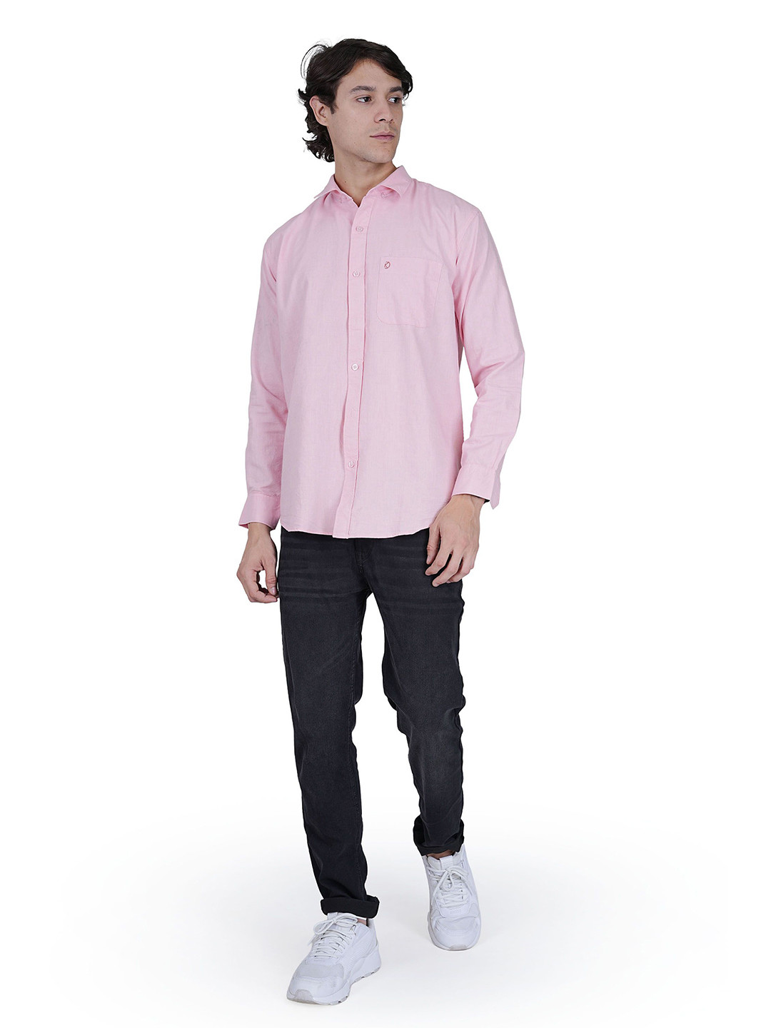 THE SMARTLOOK Men Smart Casual Shirt