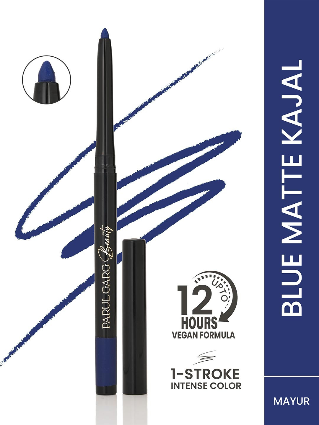 Parul Garg Smooth & Easy Application Matte Bold Define Kajal - 0.3 g - Mayur