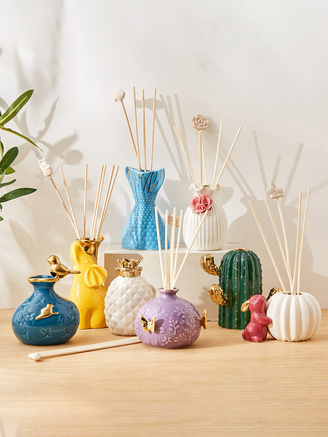 Home Centre Redolence Magenta Raspberry Oil Reed Difusers