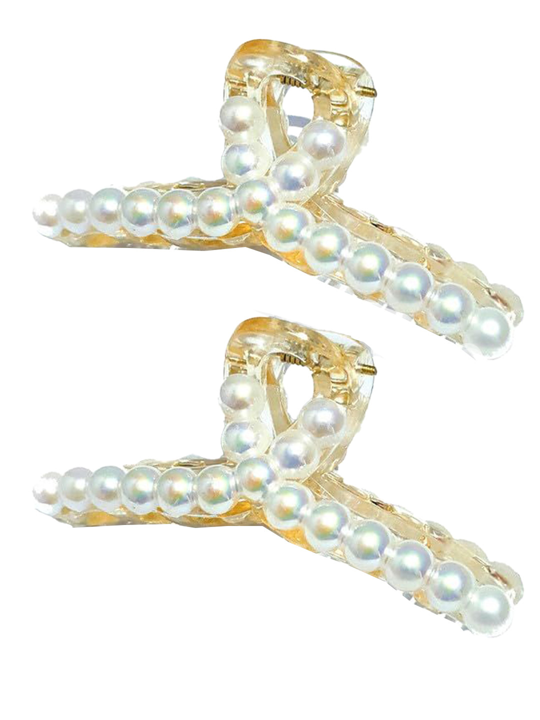 badodiya's Women Set of 2 T-shape Claw Clip