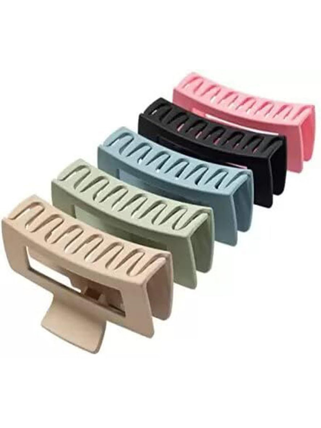 GLOSSY Women Set of 5 Claw Clip