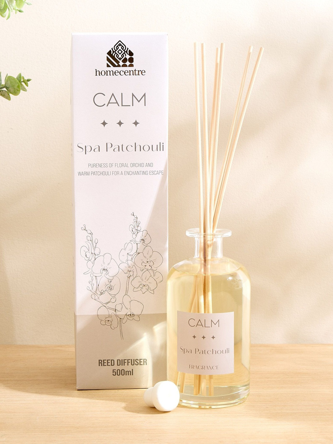 Home Centre Calm Spa Patchouli Aroma Reed Diffuser - 500ml