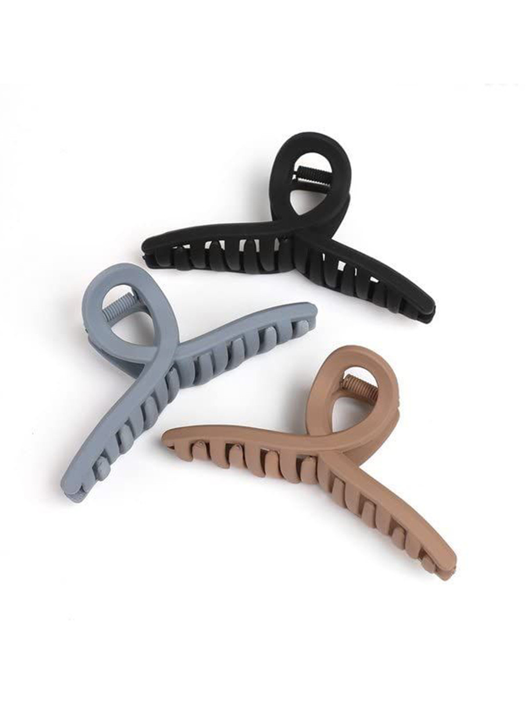 DOCTOR HEALTH SUPER SOFT Women Set of 4 Matte Finished Claw Clip