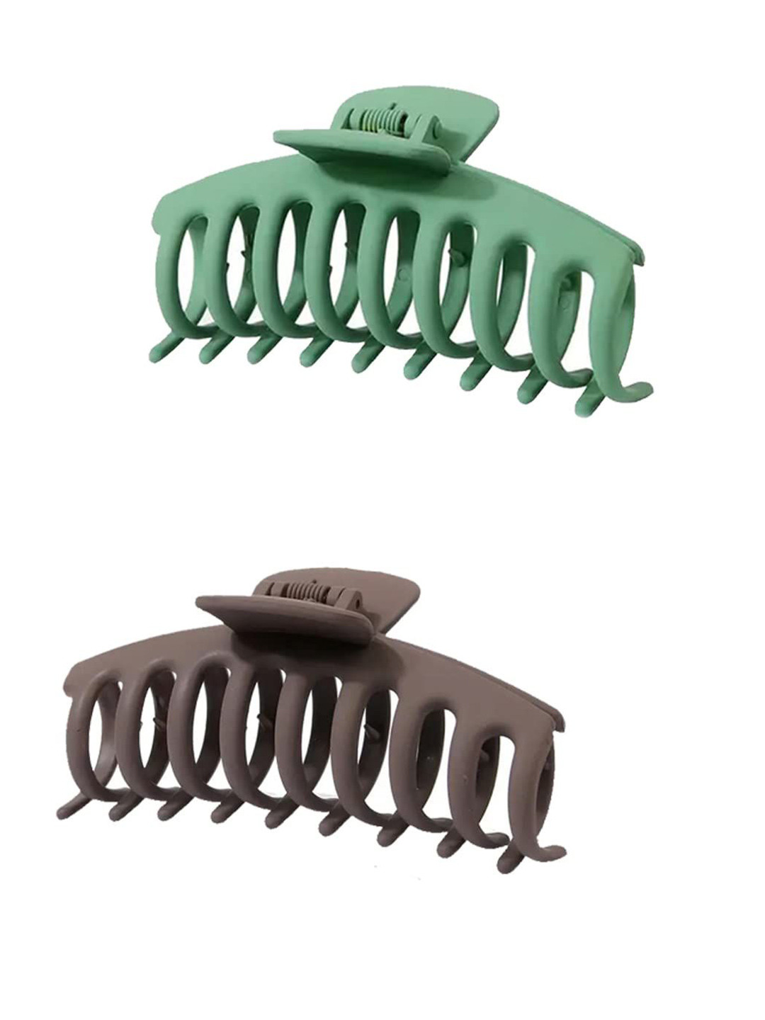 Axpro Women Set of 2 Plastic Big Hair Claw Clip