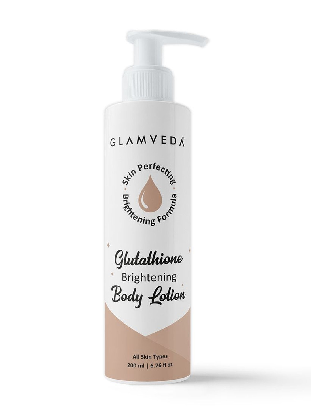 GLAMVEDA Glutathione Body Lotion For Deep Moisturization - 200 ml