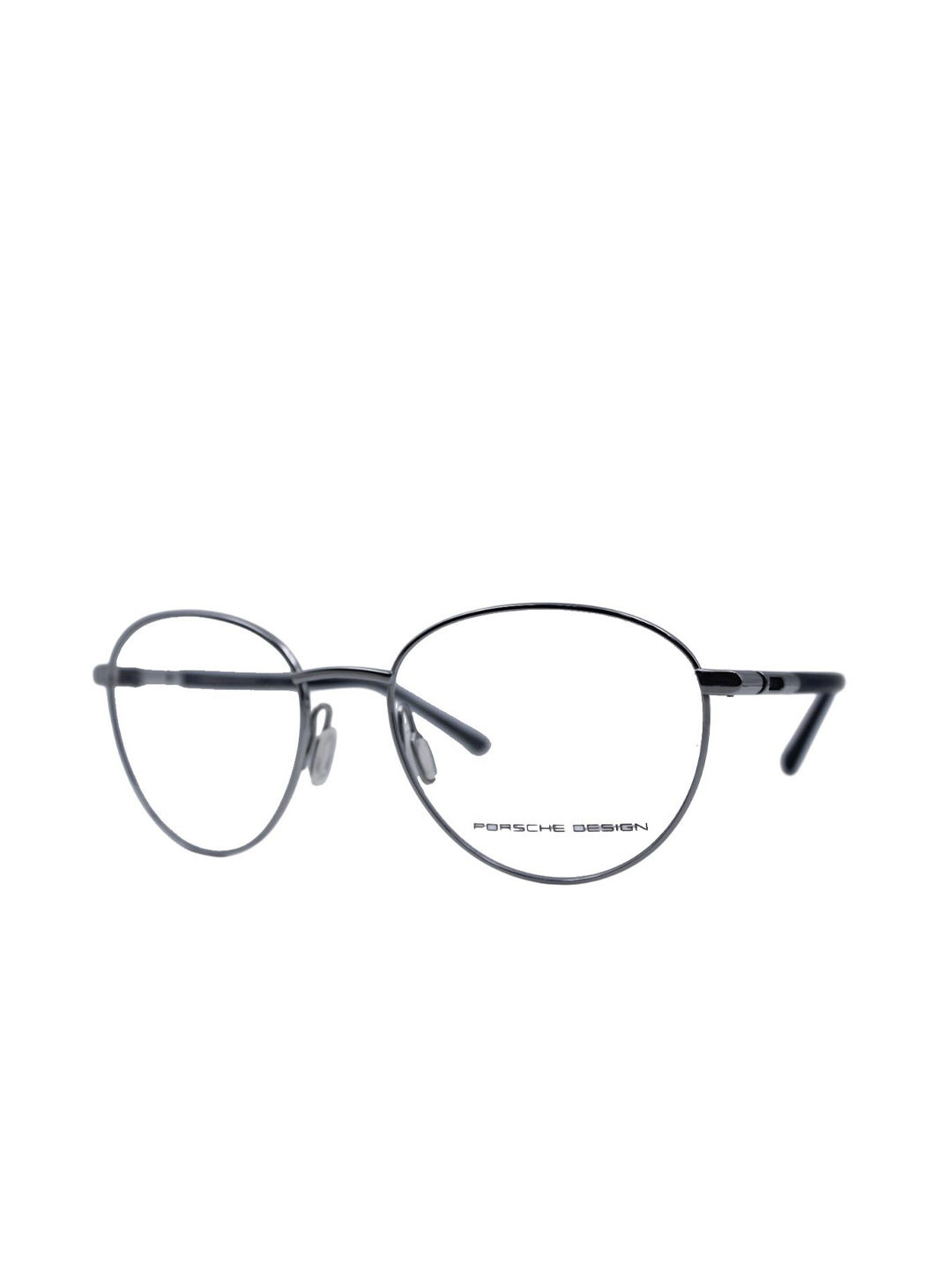 PORSCHE DESIGN Men Silver-Toned Metal Full Rim Oval Frames