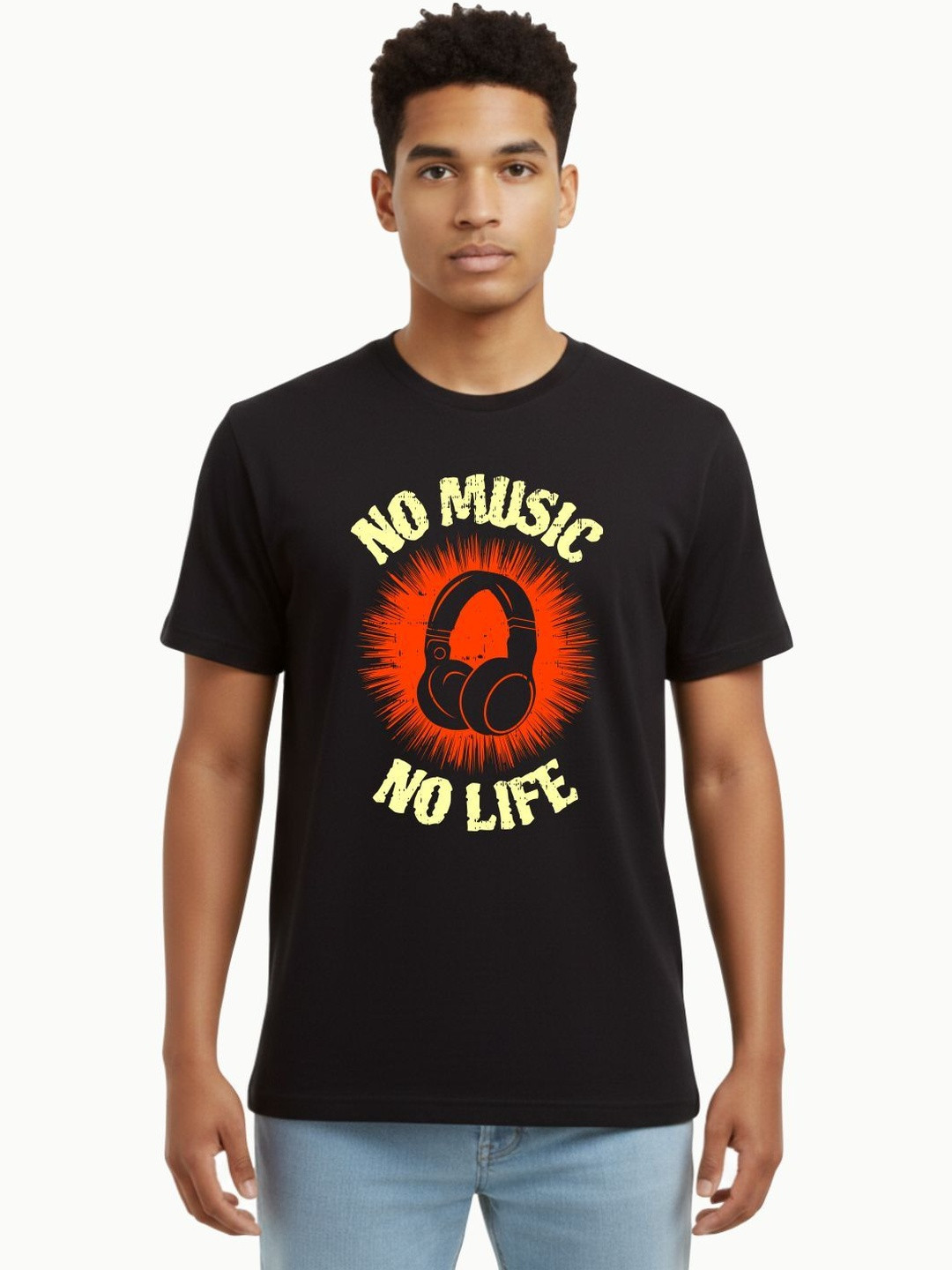 Freaks Men Typography Printed T-shirt