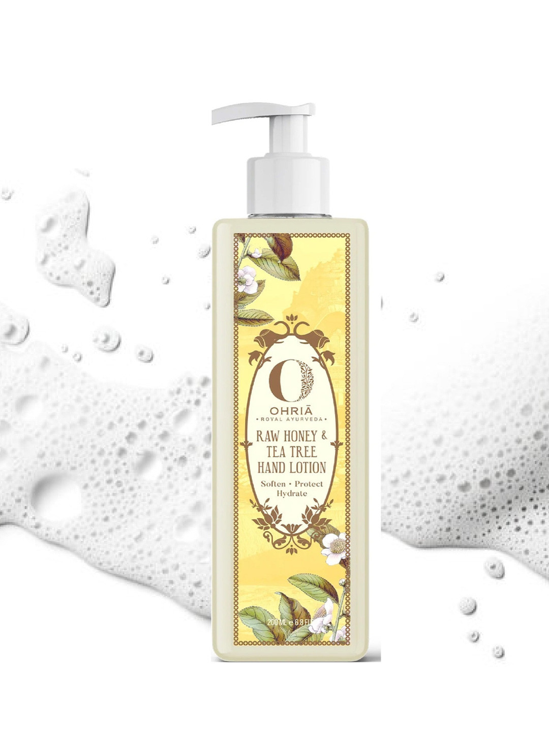 OHRIA AYURVEDA Raw Honey & Tea Tree Hand Lotion - 200ml