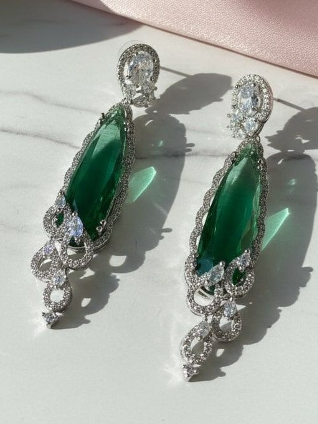 Opal Touch Drop Earrings