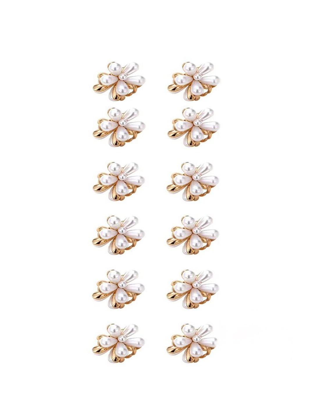 DOCTOR HEALTH SUPER SOFT Women Set Of 12 Mini Claw Clip