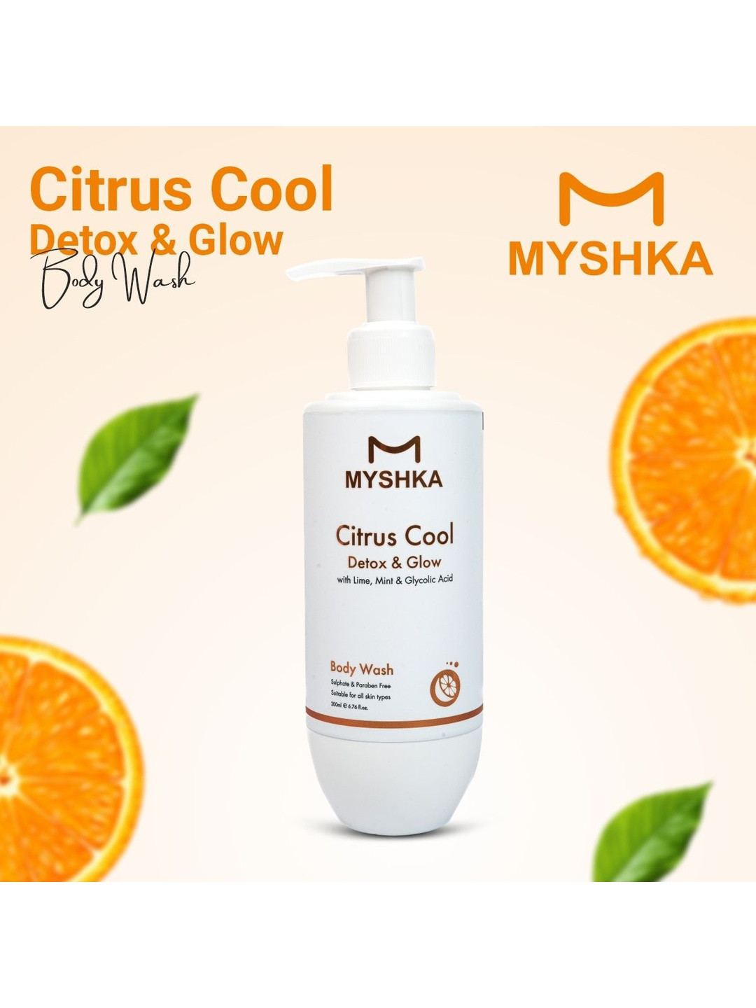 Myshka Vitamin C Infinity Glow Shower Gel- 200 ml