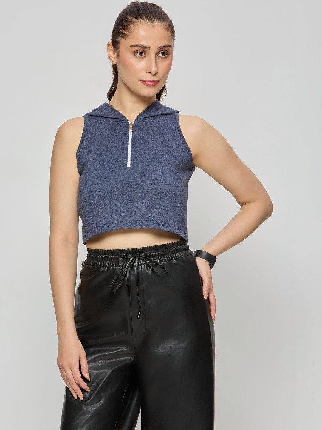 Autumn Hues Cotton Crop Top