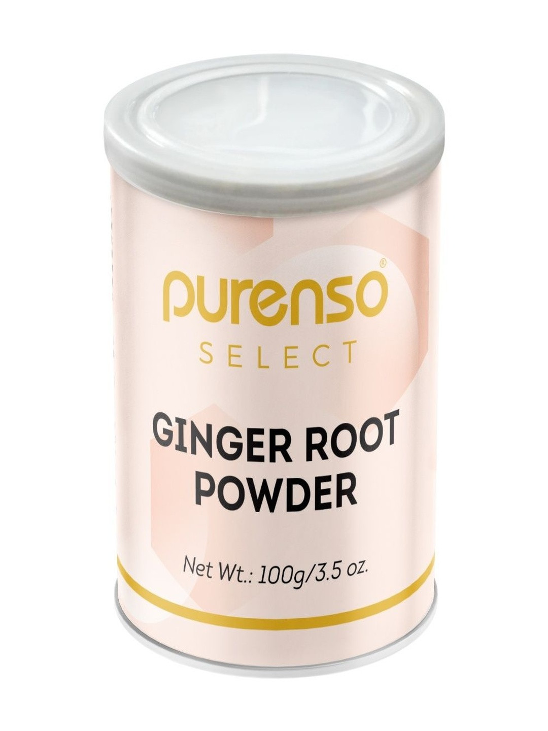 Purenso Natural Vegan Ginger Root Powder For Skin Moisturizer & Hair Growth - 100 g
