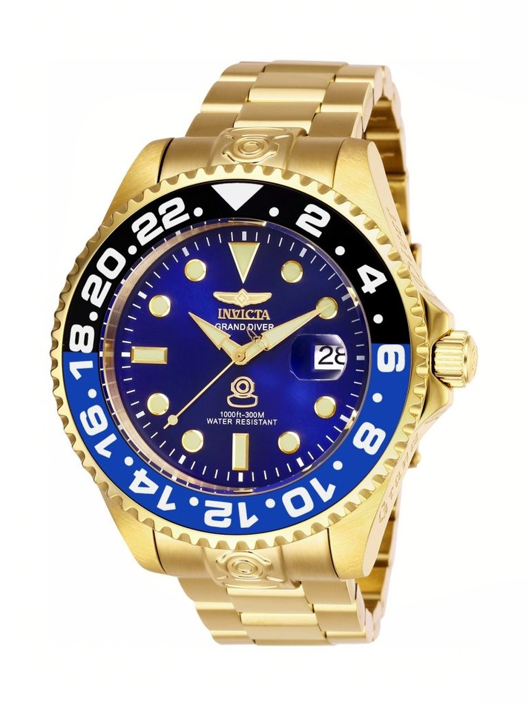 Invicta Men Dial & Stainless Steel Bracelet Style Straps Analogue Automatic Watch 27971