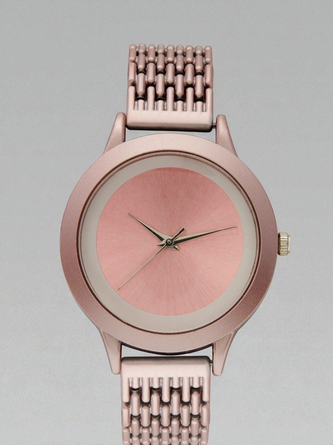 SZN Women Dial & Stainless Steel Straps Analogue Watch Laxi PinkSZZN