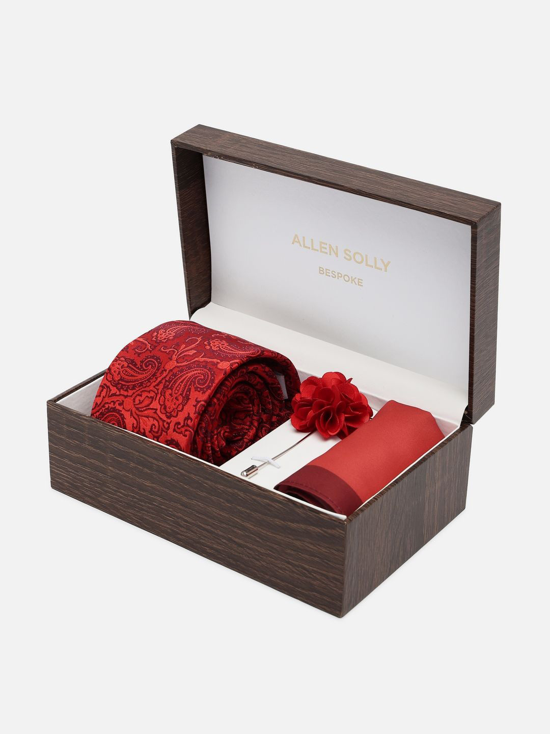 Allen Solly Men Accessory Gift Set of Tie, Cufflinks, Pocket Square