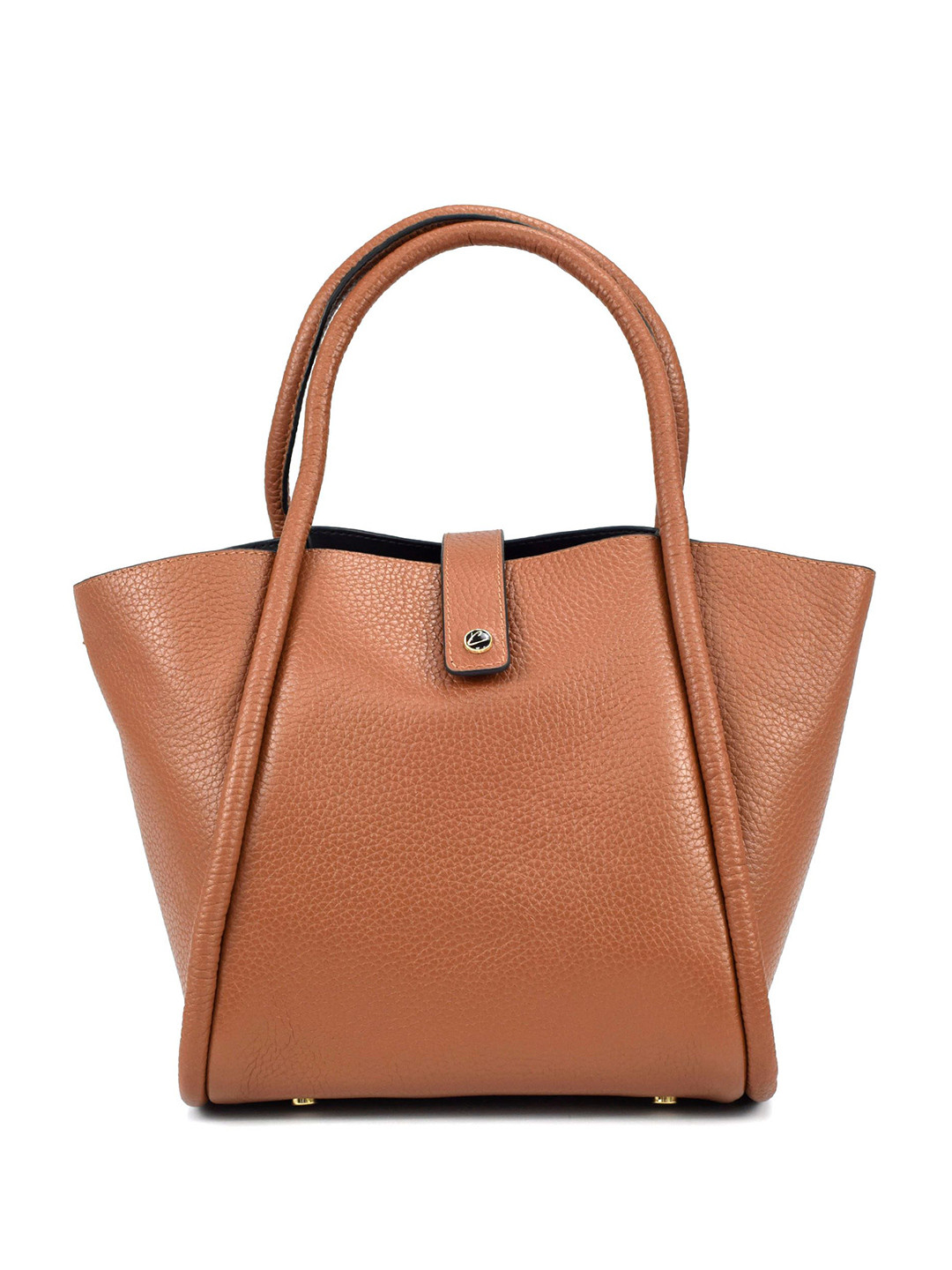 El'Curio Women Textured Leather Structured Handheld Bag