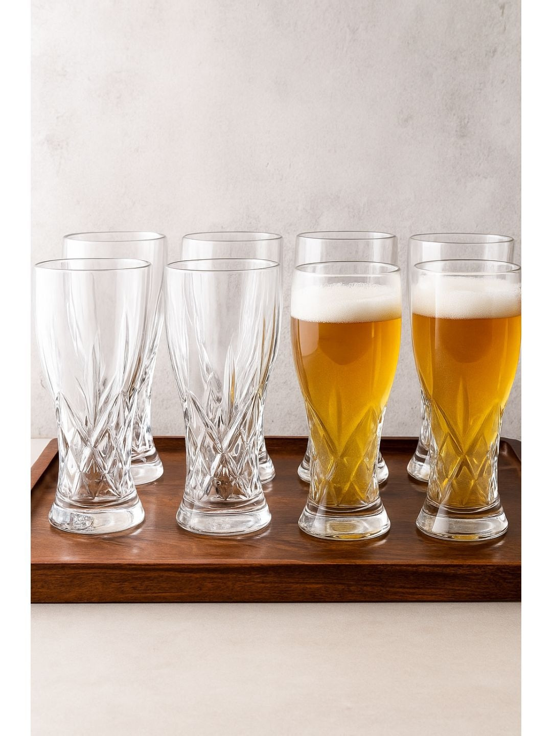 SMOKEY COCKTAIL Transparent 6 Food-Safe Glass Cocktail Glass Bar Glass