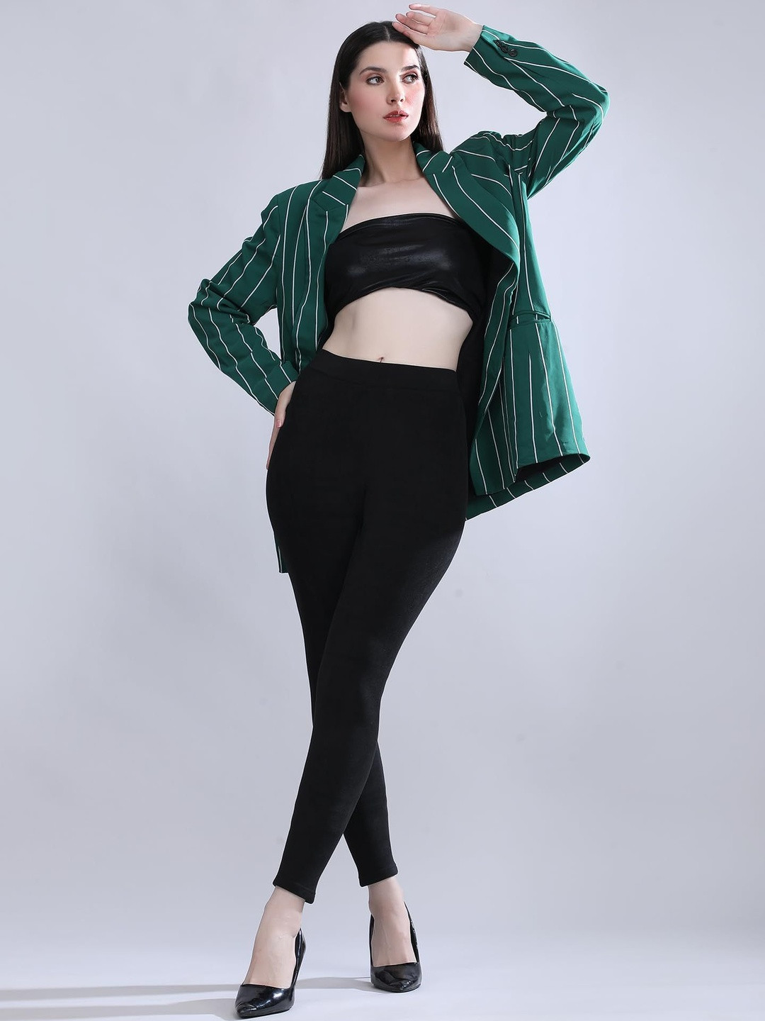 N2S NEXT2SKIN Women Woolen High-Rise Thermal Bottom