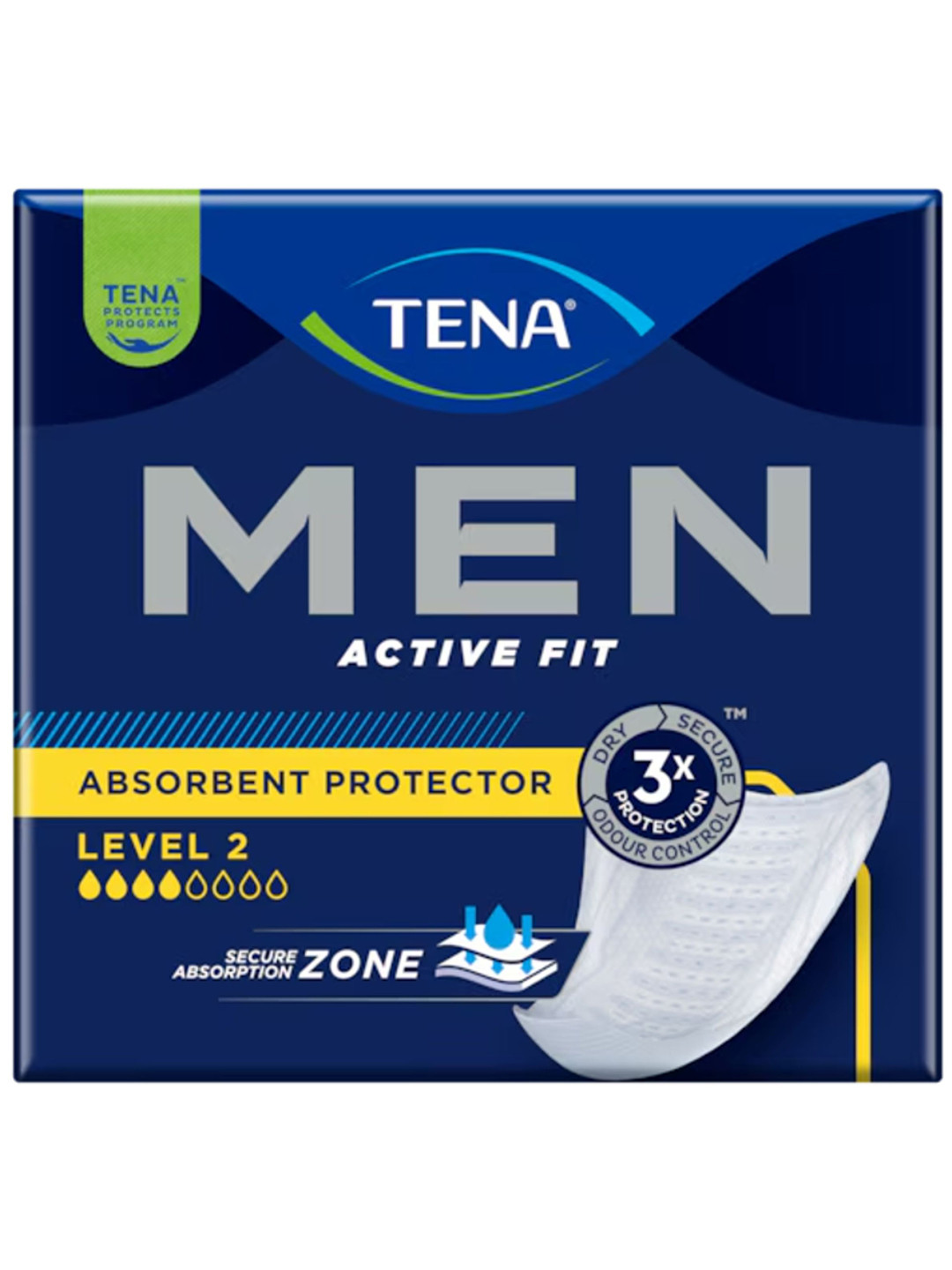 TENA Men Active Fit Diapers - 16 Pieces - Level 3