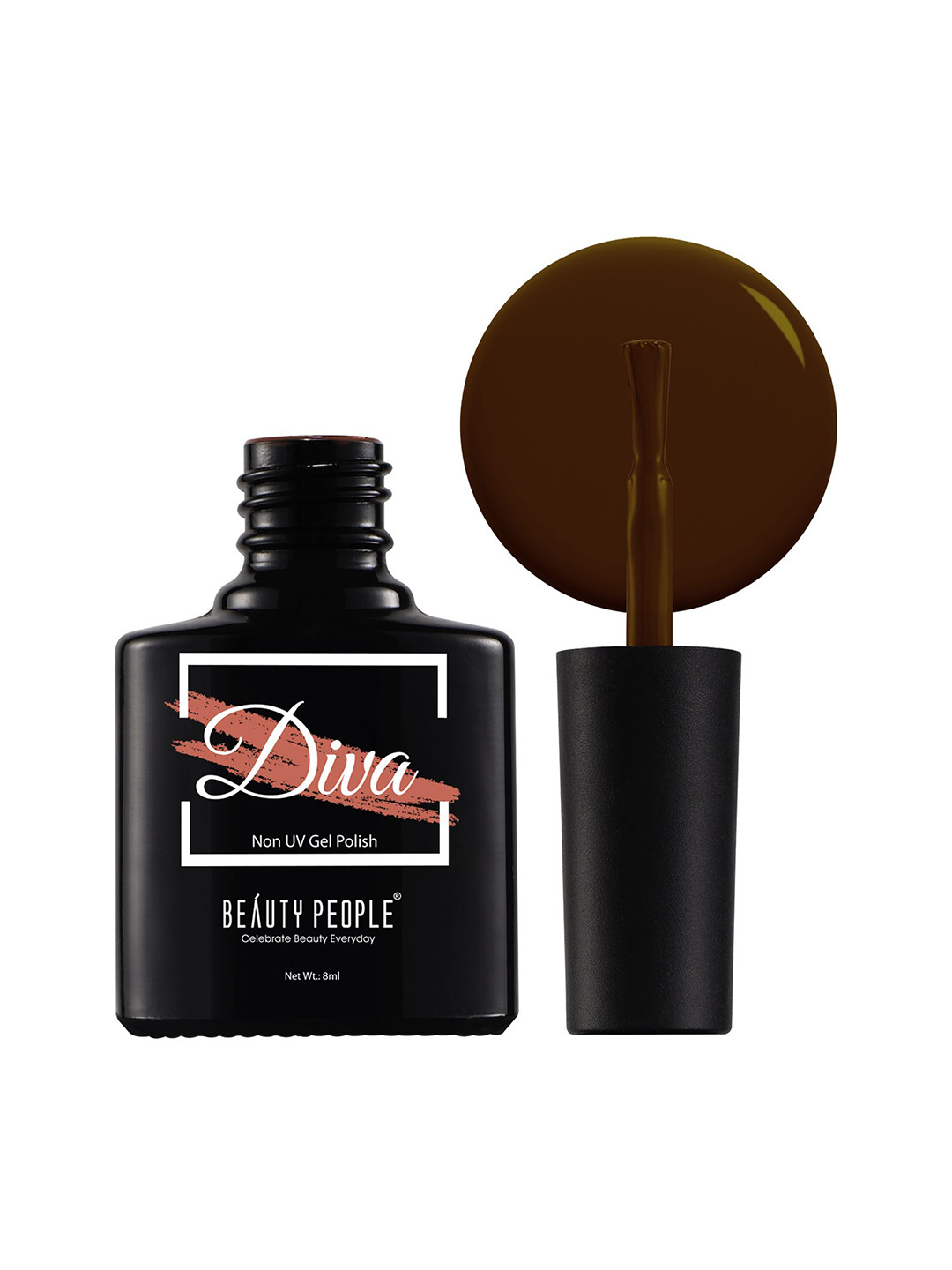 Beauty People Diva Long Lasting Non UV Gel Nail Polish 8 ml - Mocha Mist 35