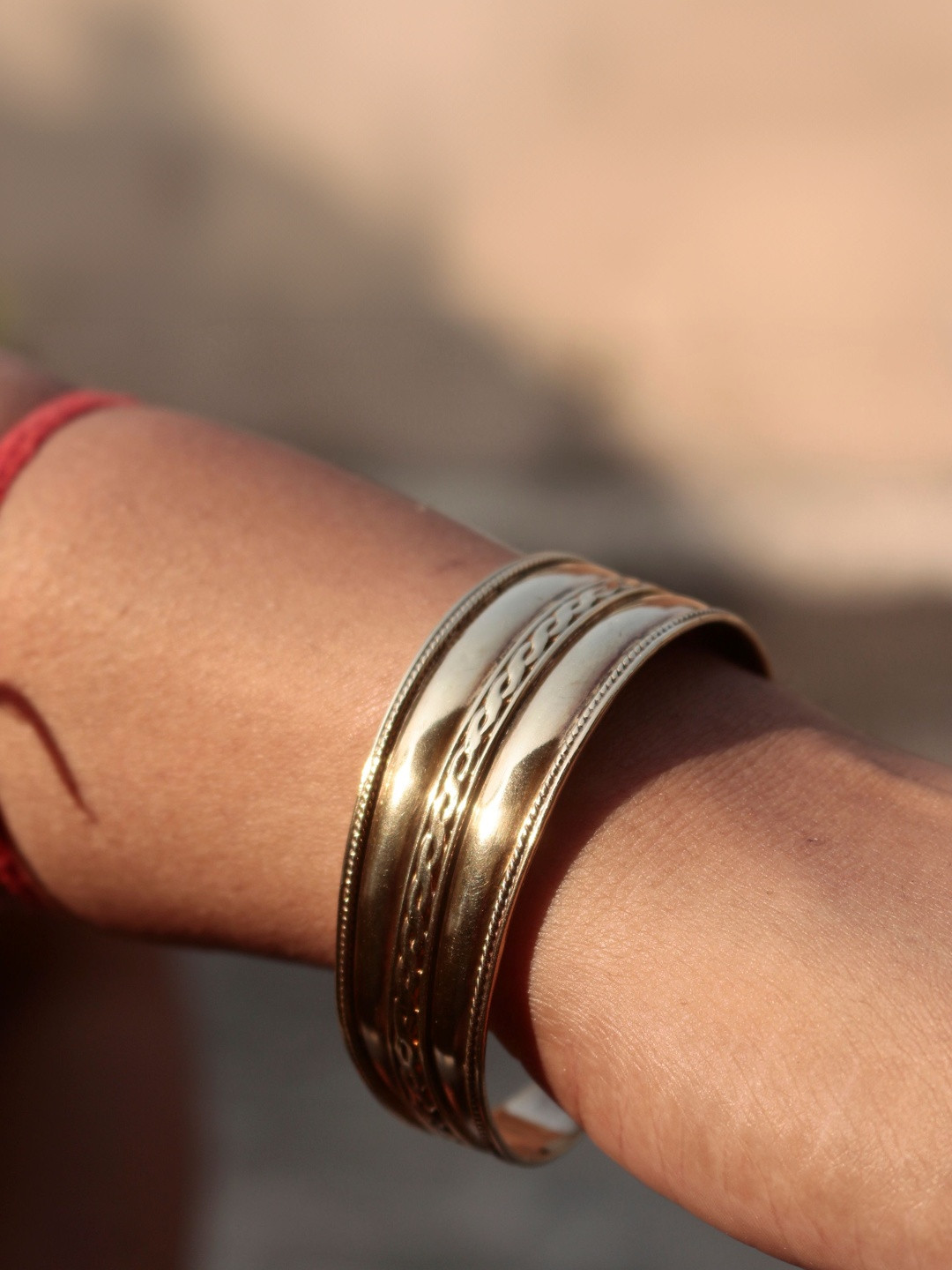 FUSIONARI Sterling Silver Cuff Bracelet