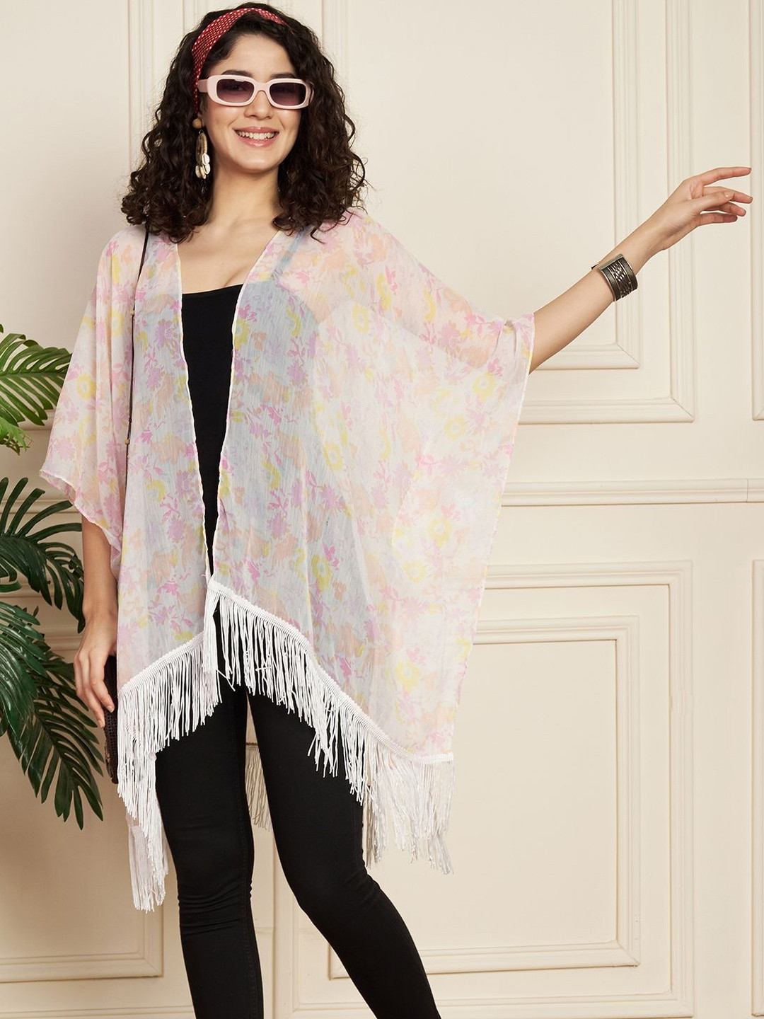 CORSICA Women Floral Lightweight Kimono  Shrug