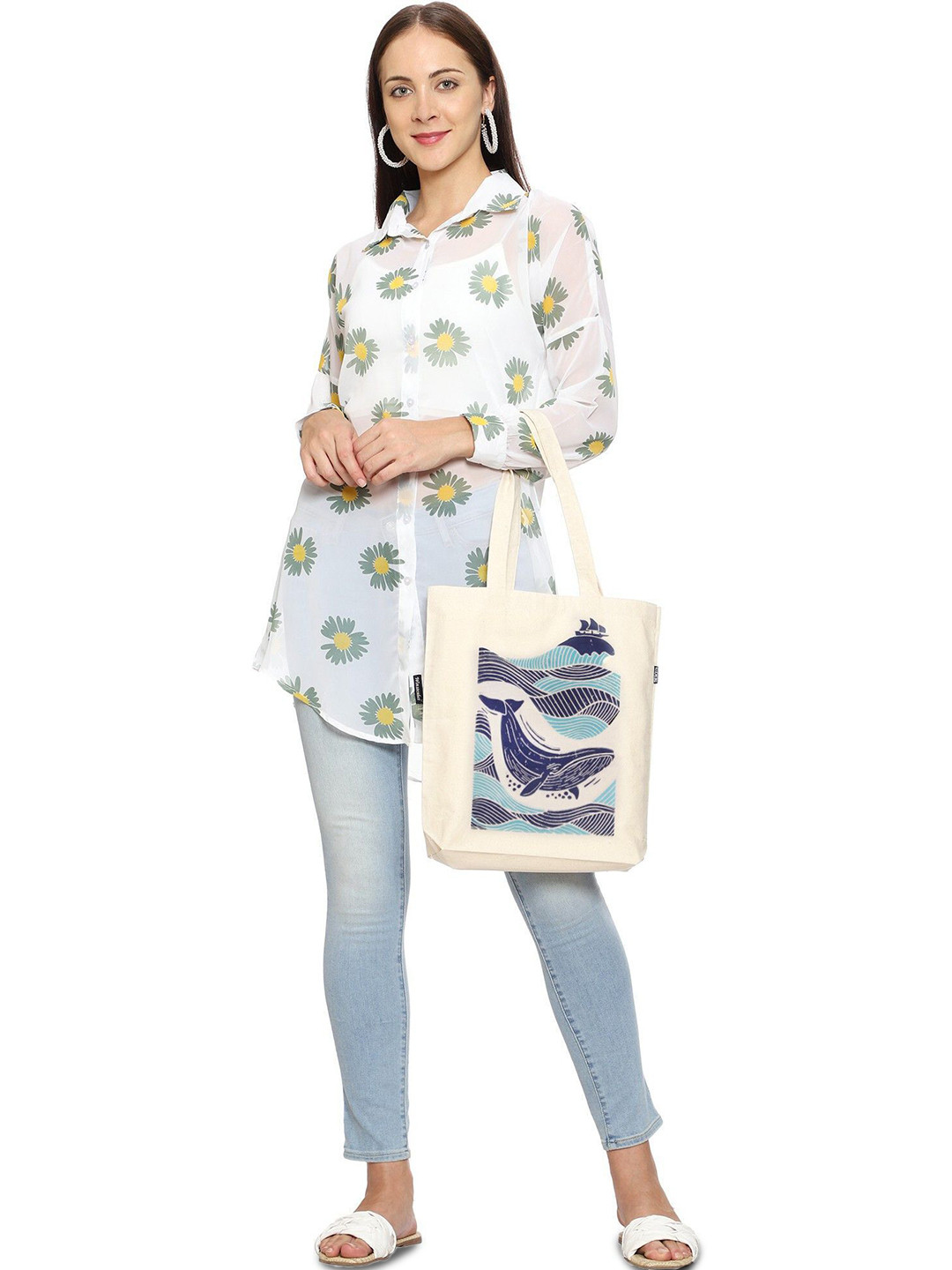 the sack co Women Textured Structured Tote Bag