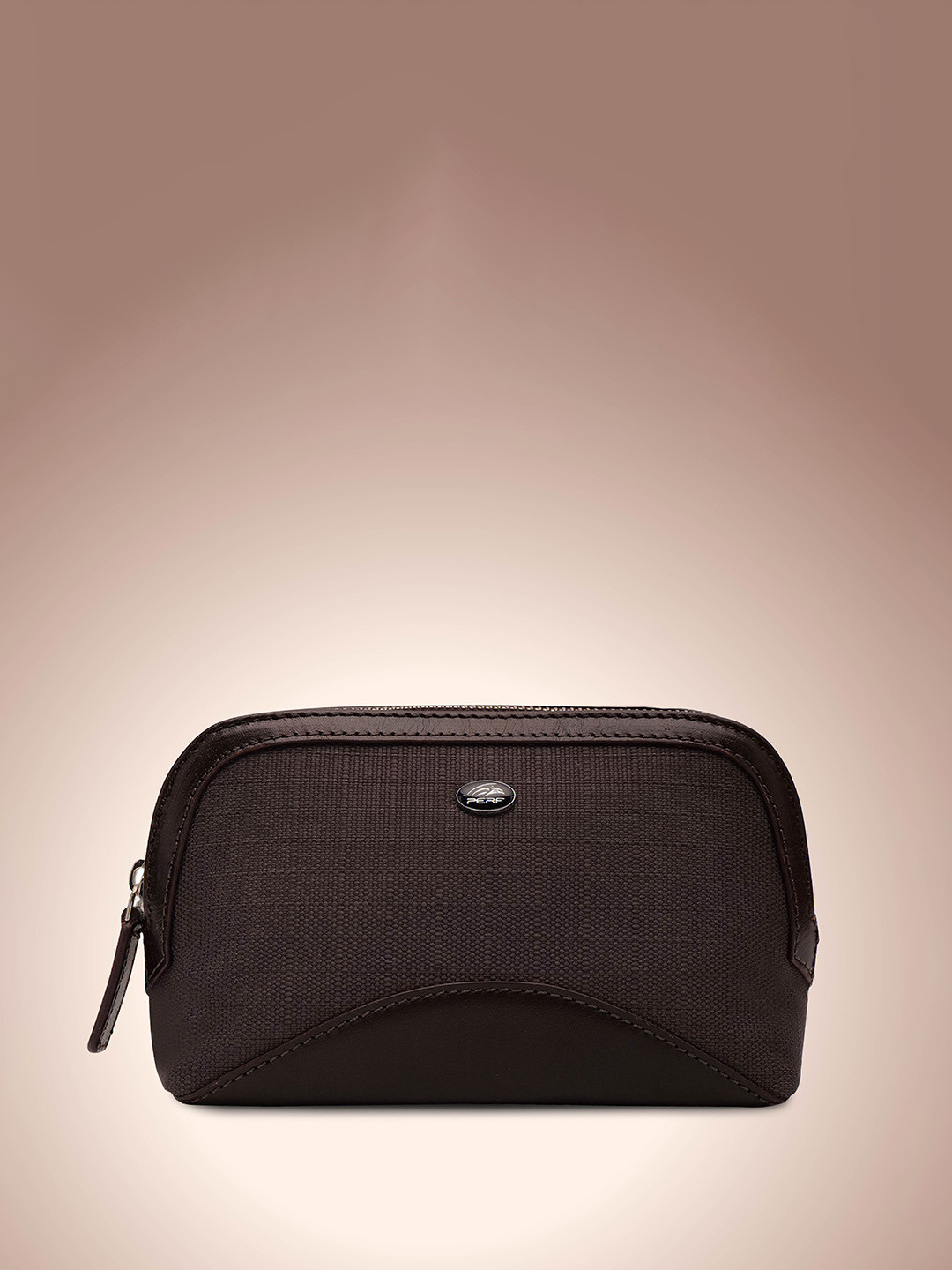 PERF Compact Leather Multi-Purpose Makeup Pouch