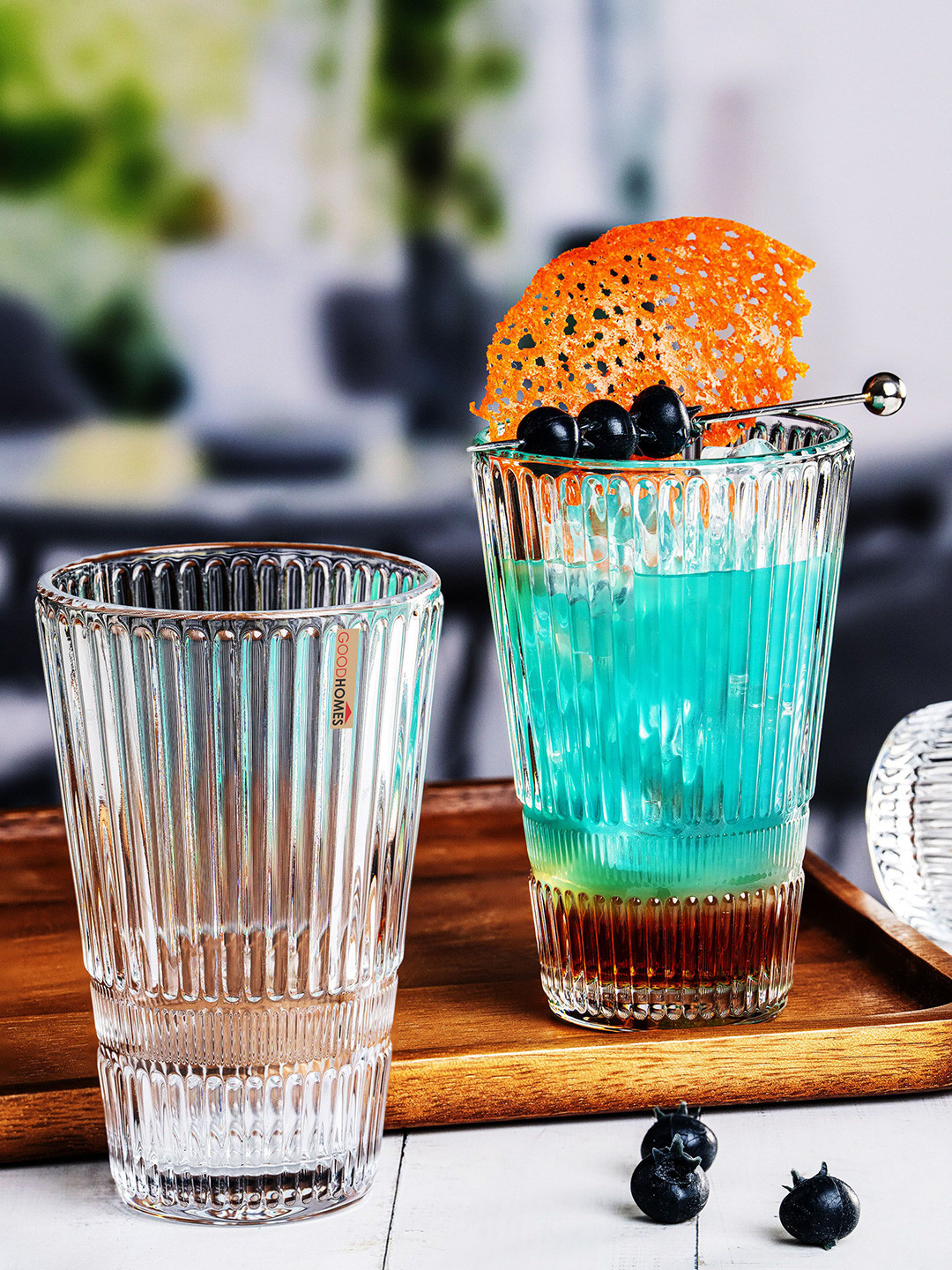 GOODHOMES Transparent 6 Set Food-Safe Shot Bar Glasses