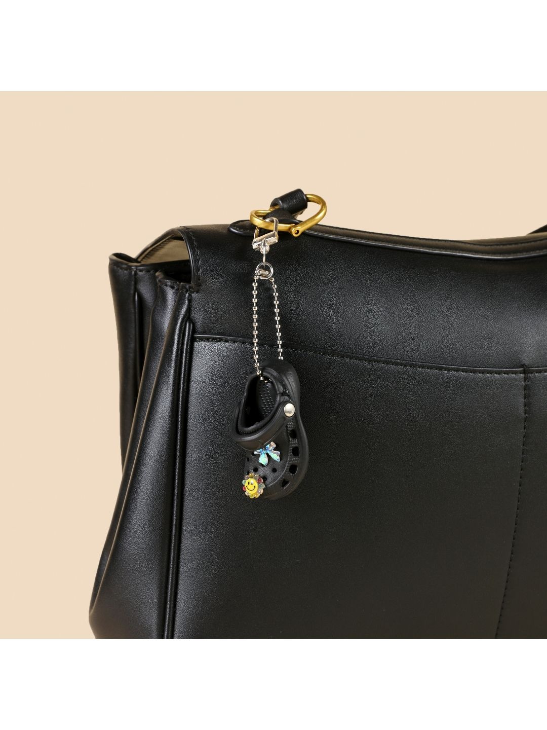 SALTY Black Mini Crocs Charms