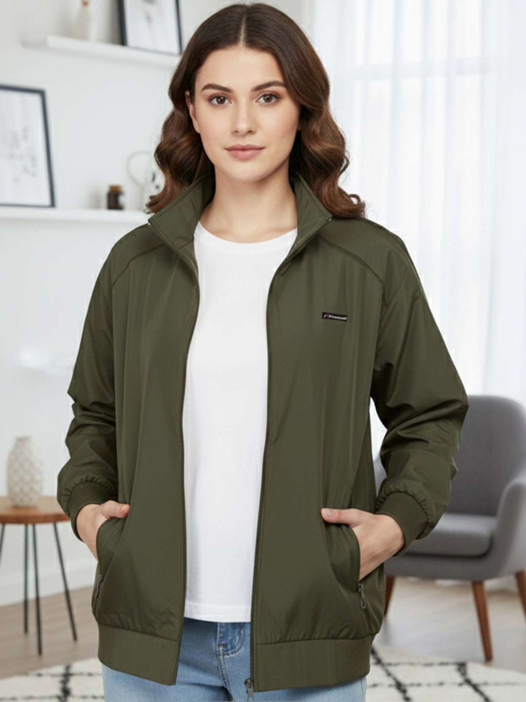 Promount Women Lightweight Outdoor Bomber Jacket