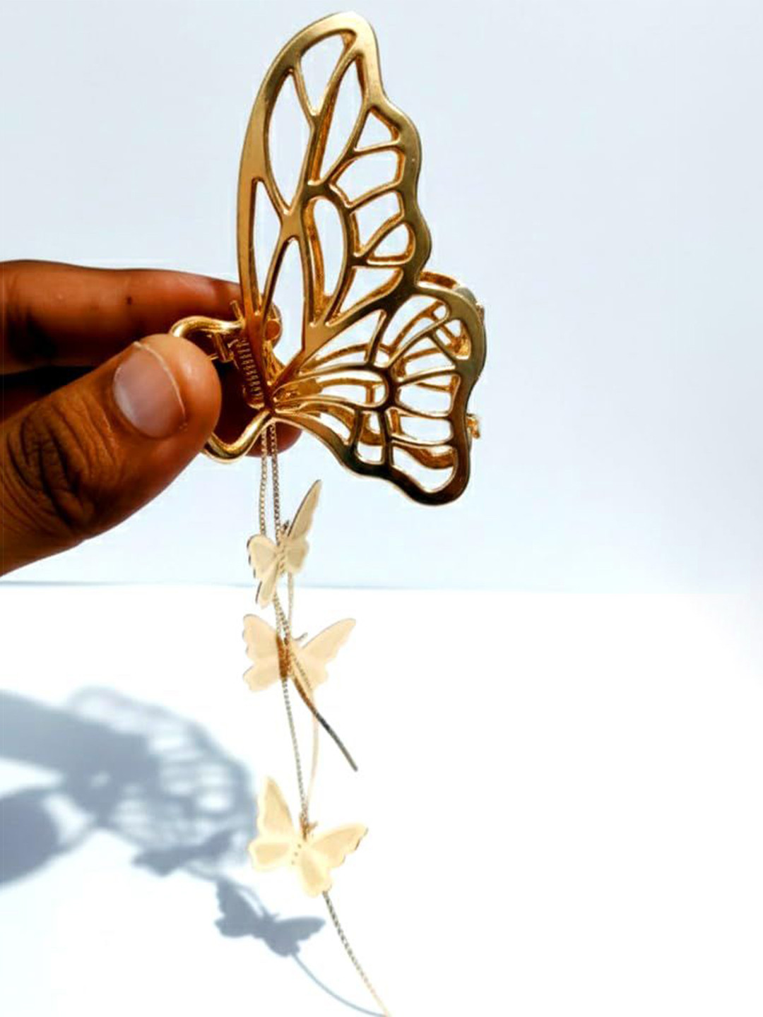Axpro Women Latkan Butterfly Claw Clip
