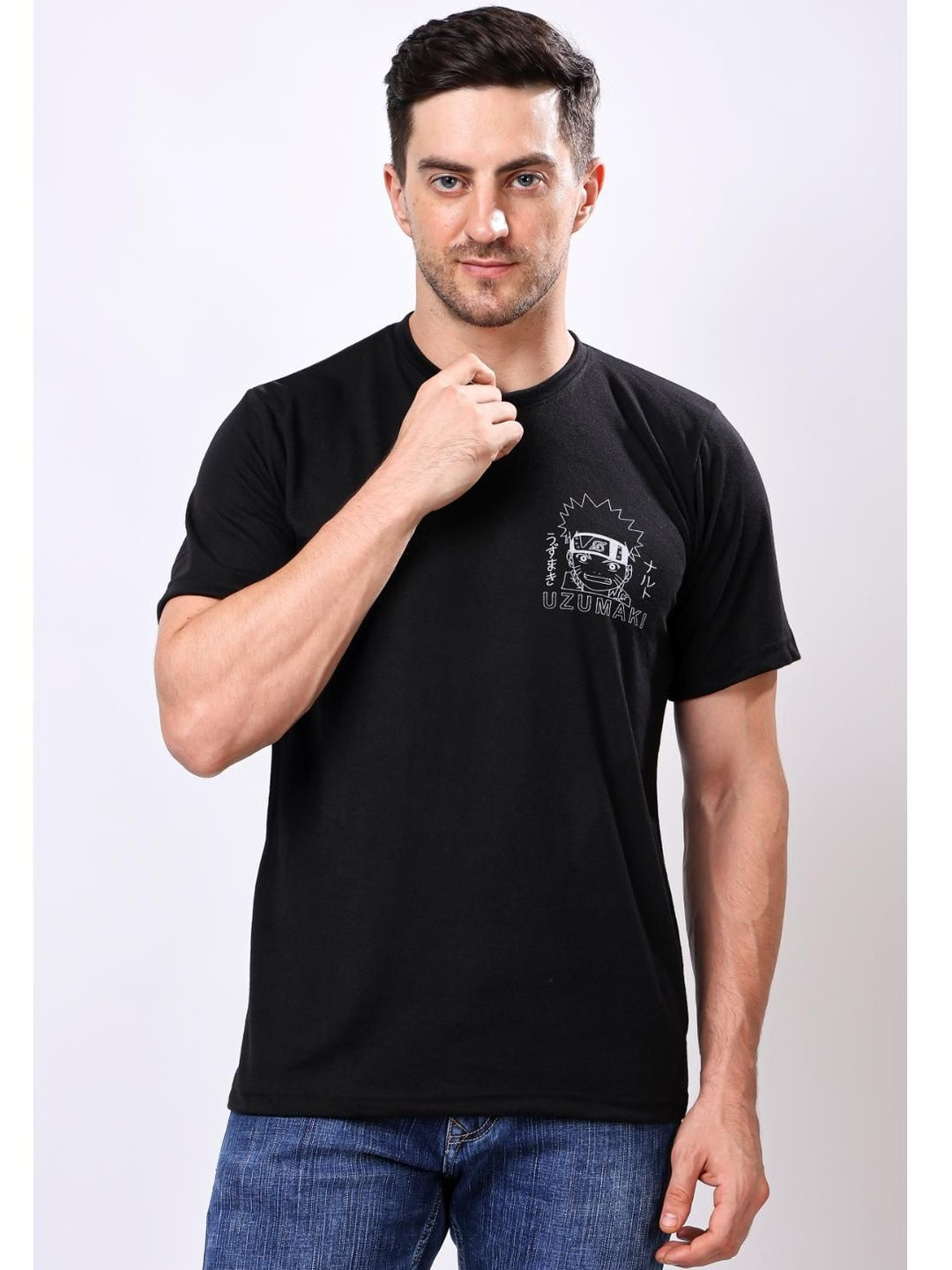 Balaji Trading Com Men Printed Round Neck Full Sleeve T-shirt