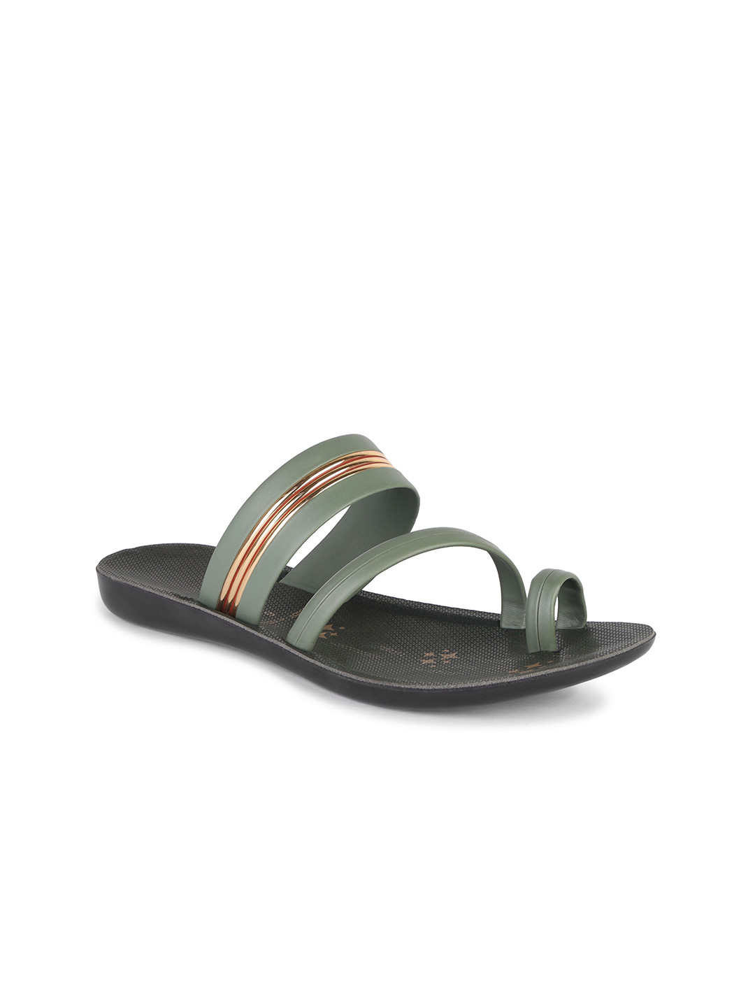DRACKFOOT Women One Toe Flats with Slip-On Closure