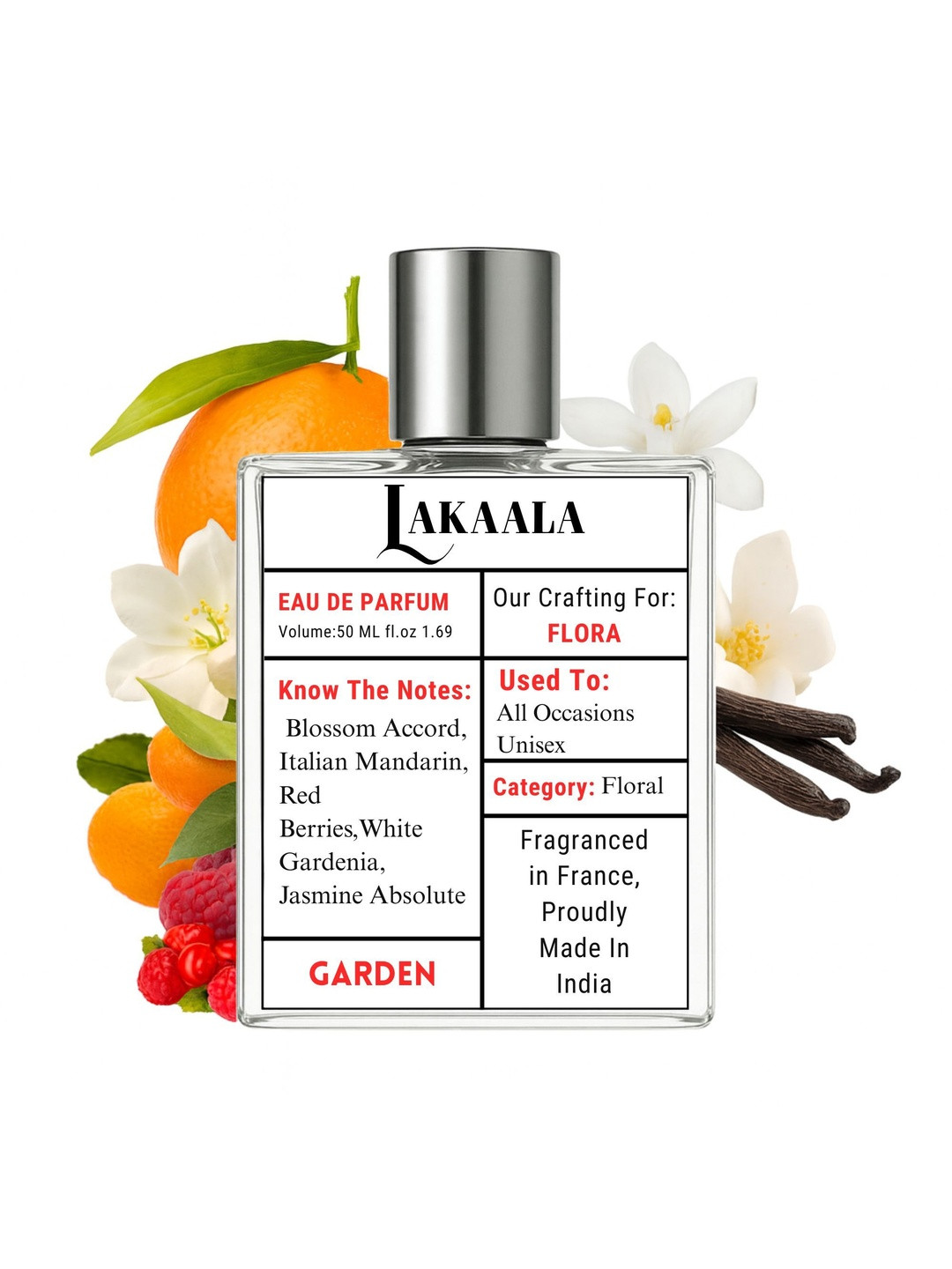 LAKAALA Garden Long Lasting Eau de Parfum - 50 ml