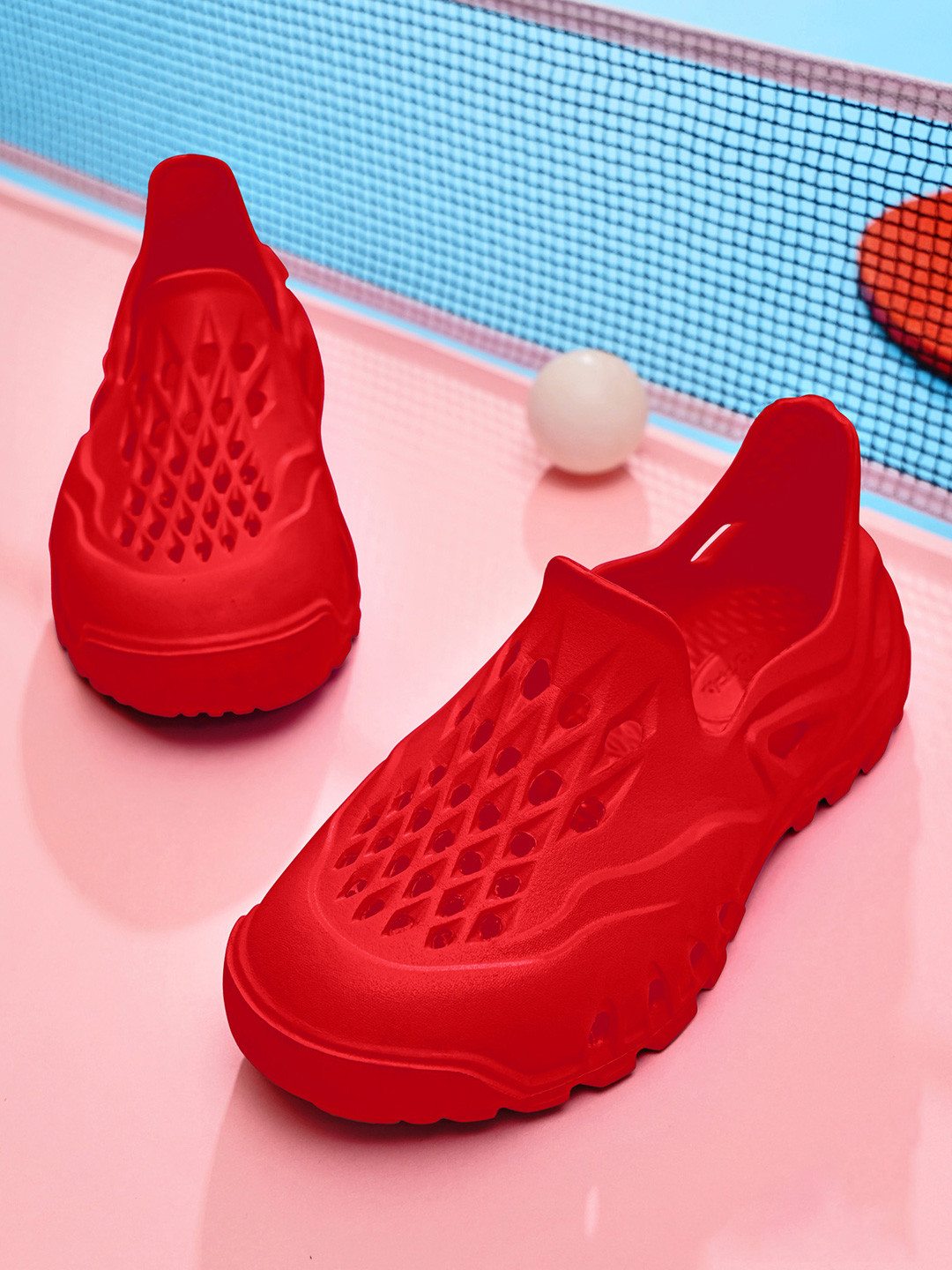 Hoppa Alpha Kids Red Kids Casual Shoes