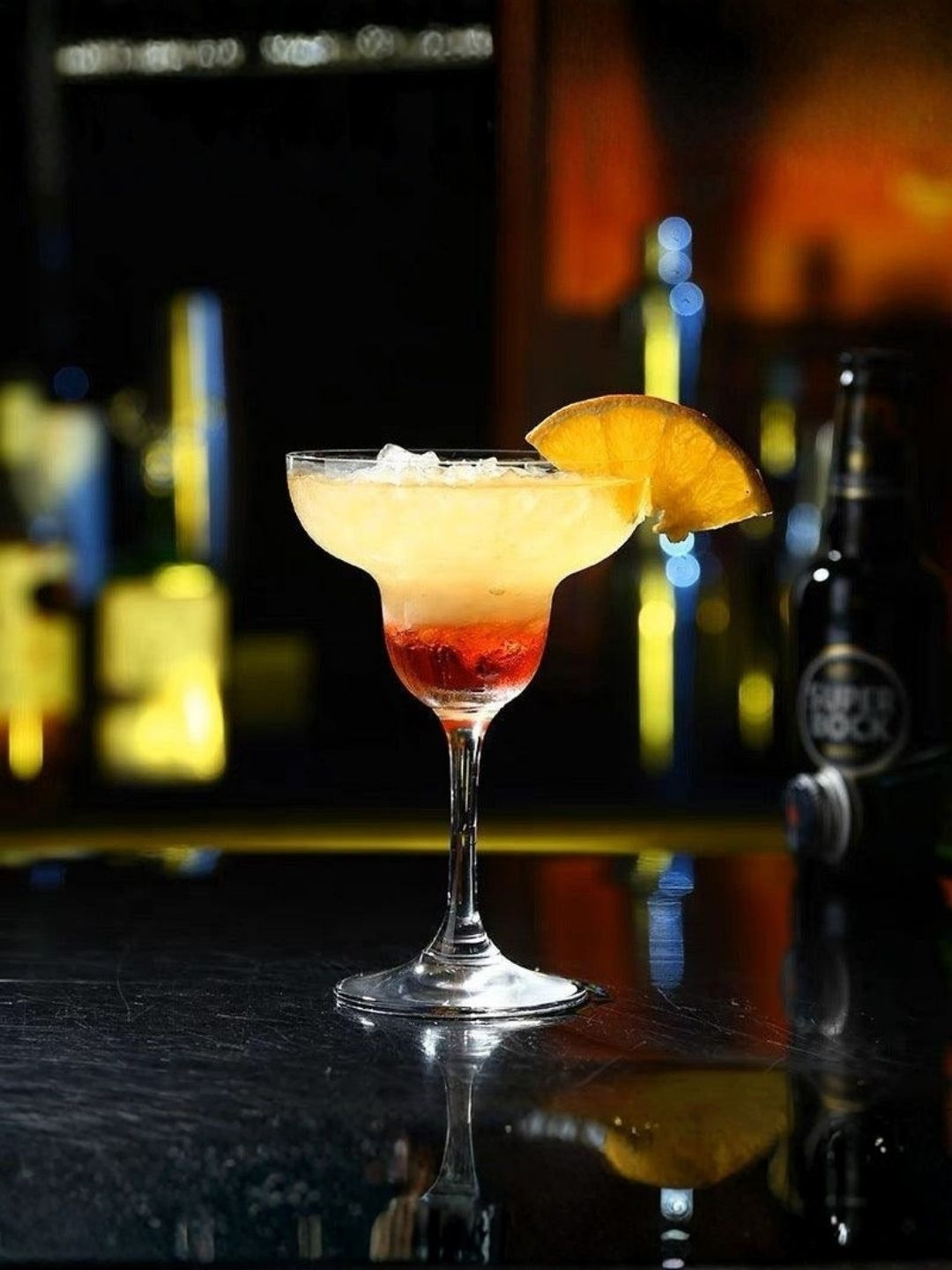 SMOKEY COCKTAIL Unisex Transparent 6 Food-Safe Glass Margarita Glass Bar Glass