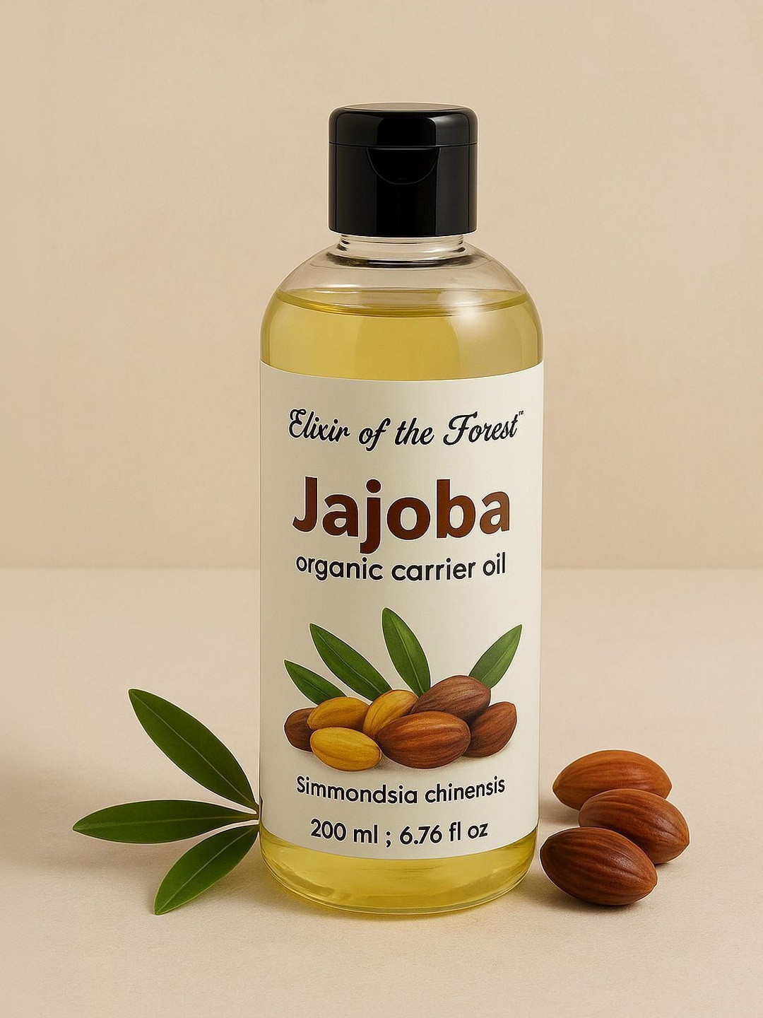 ELIXIR OF THE FOREST Jojoba Organic Carrier Oil - 200 ml
