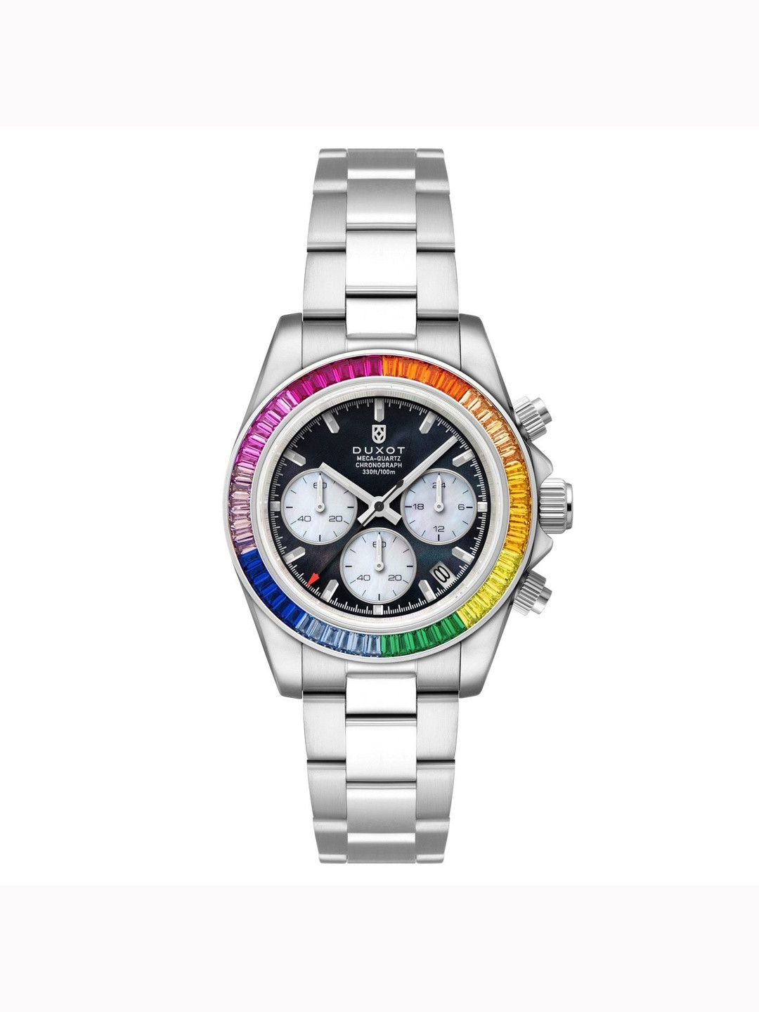 DUXOT Men Dial & Stainless Steel Bracelet Style Analogue Chronograph Watch DX-2064-22