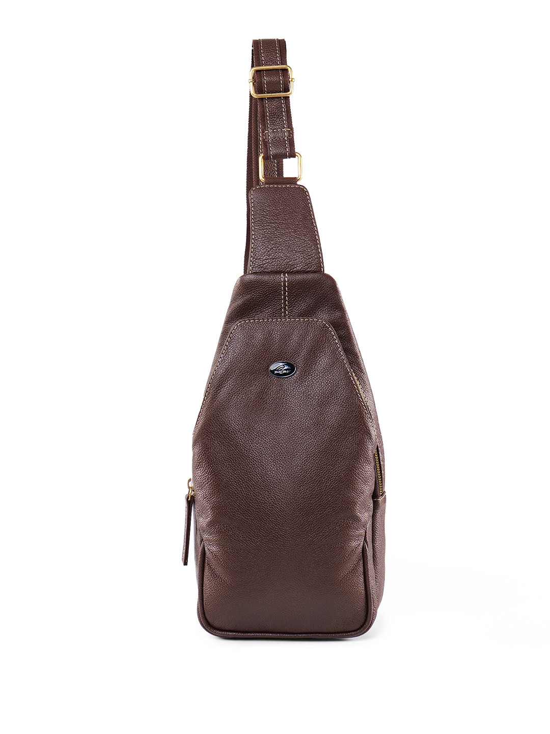 PERF Leather Swagger Sling Bag with Tasselled