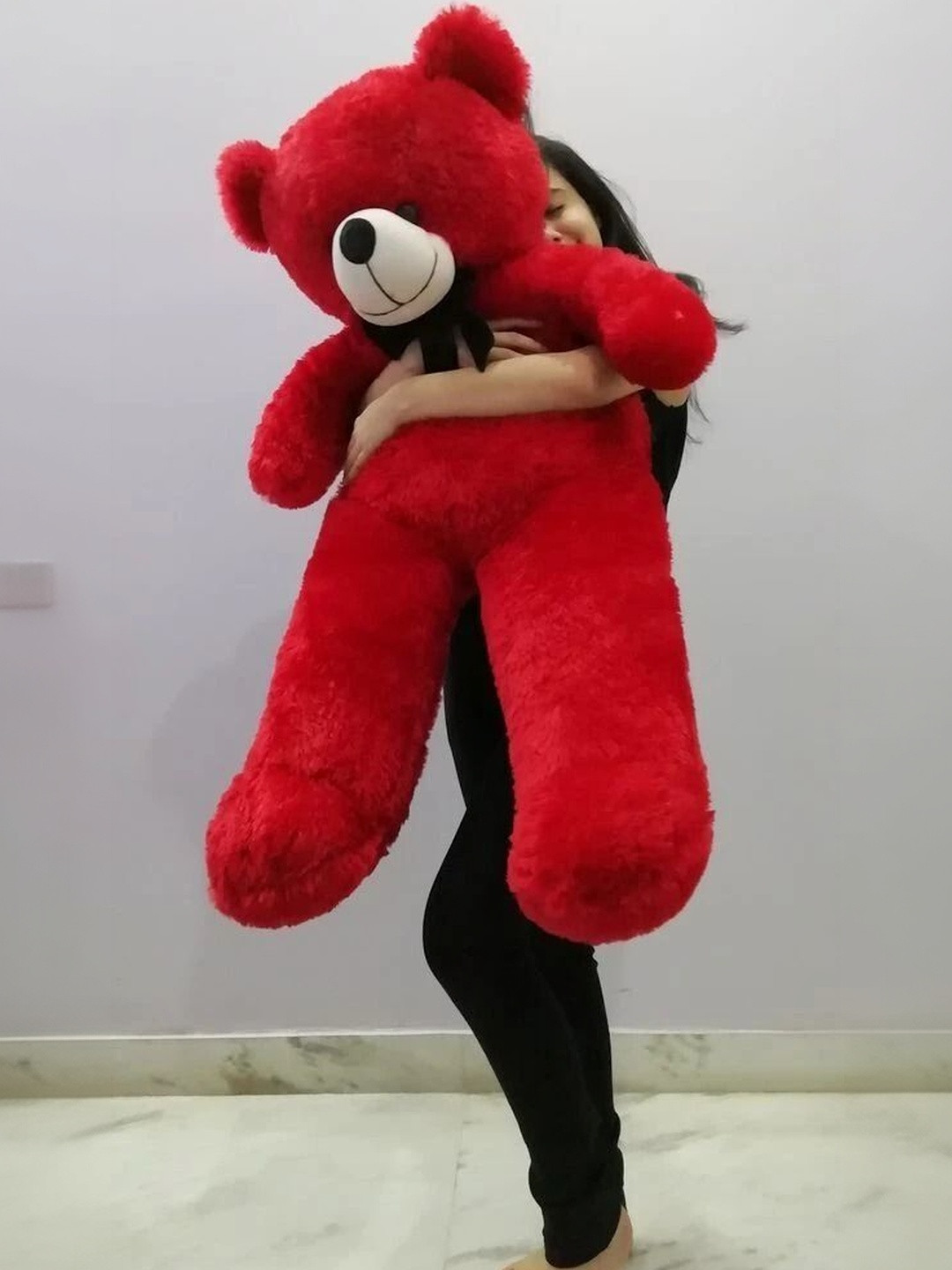 Miss & Chief 4 Foot Soft Teddy Bear