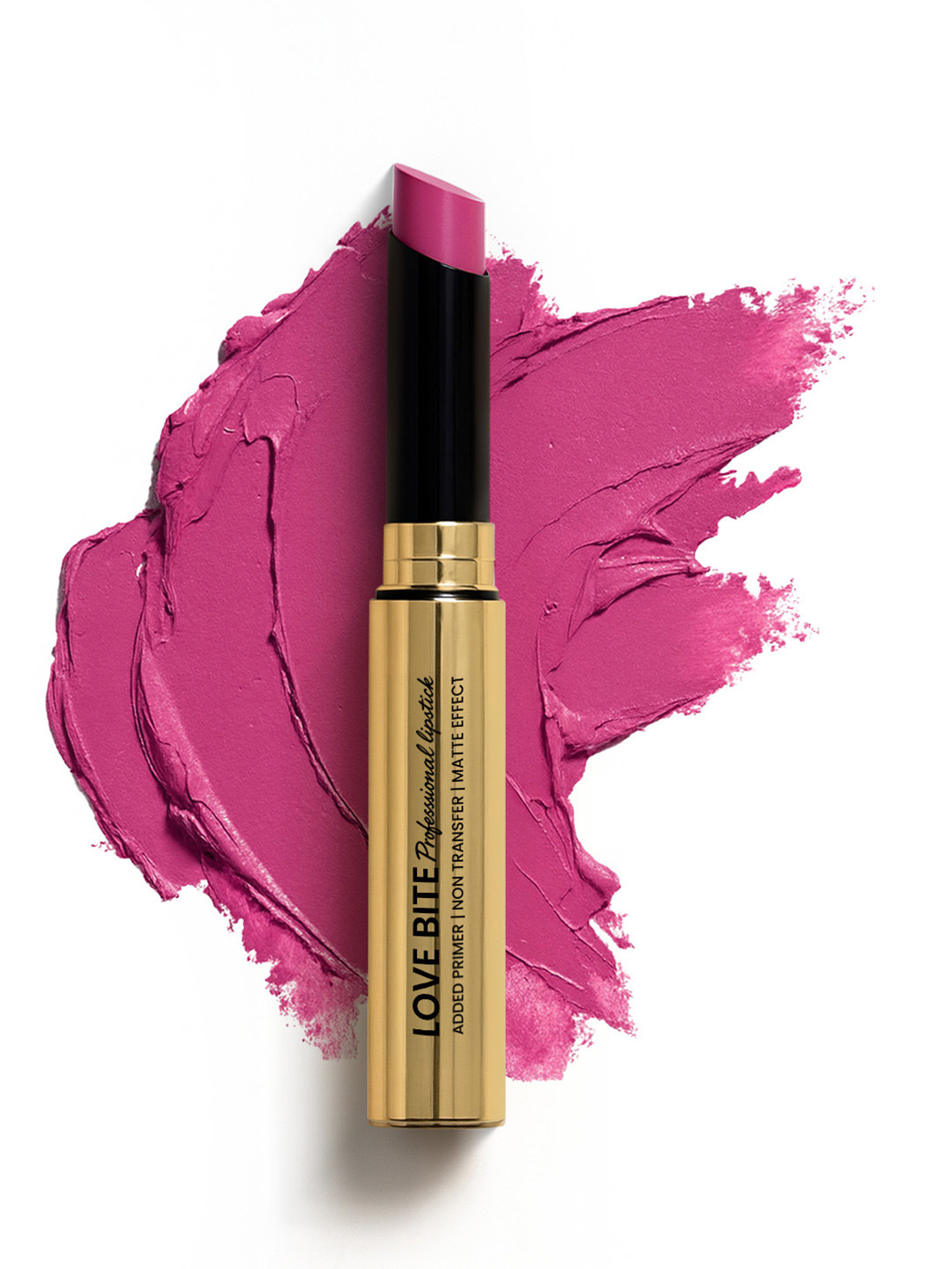 TEEN TEEN COSMETICS Love Bite Professional Non Transfer Lipstick- 4 g- Pink-Violet LB12