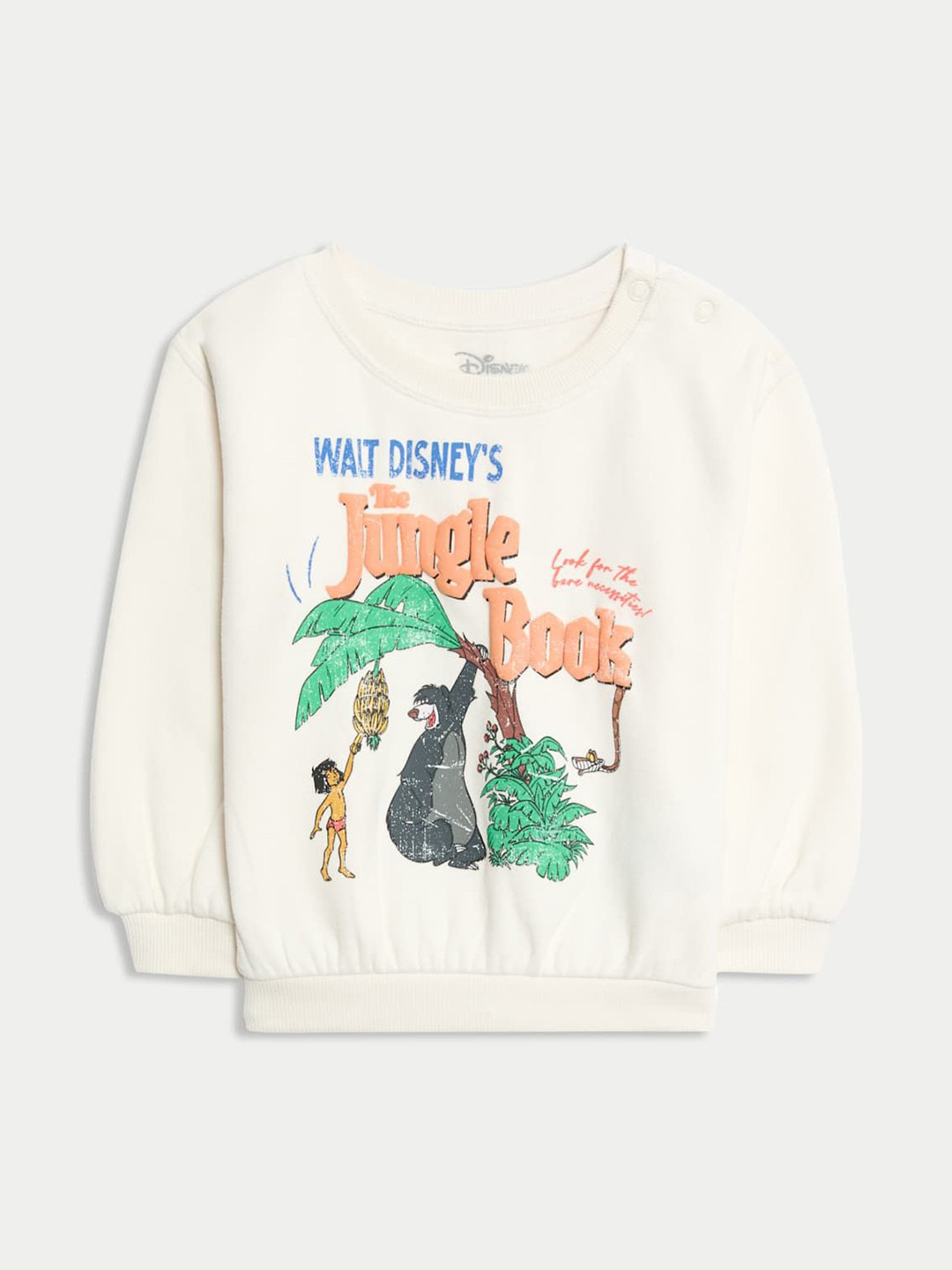Marks & Spencer Boys The Jungle Book Printed Cotton Sweatshirt