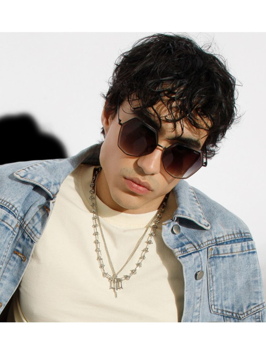 SALTY Men Nimbus Twist Sunglasses SG0008-BL-GY-ALPHA