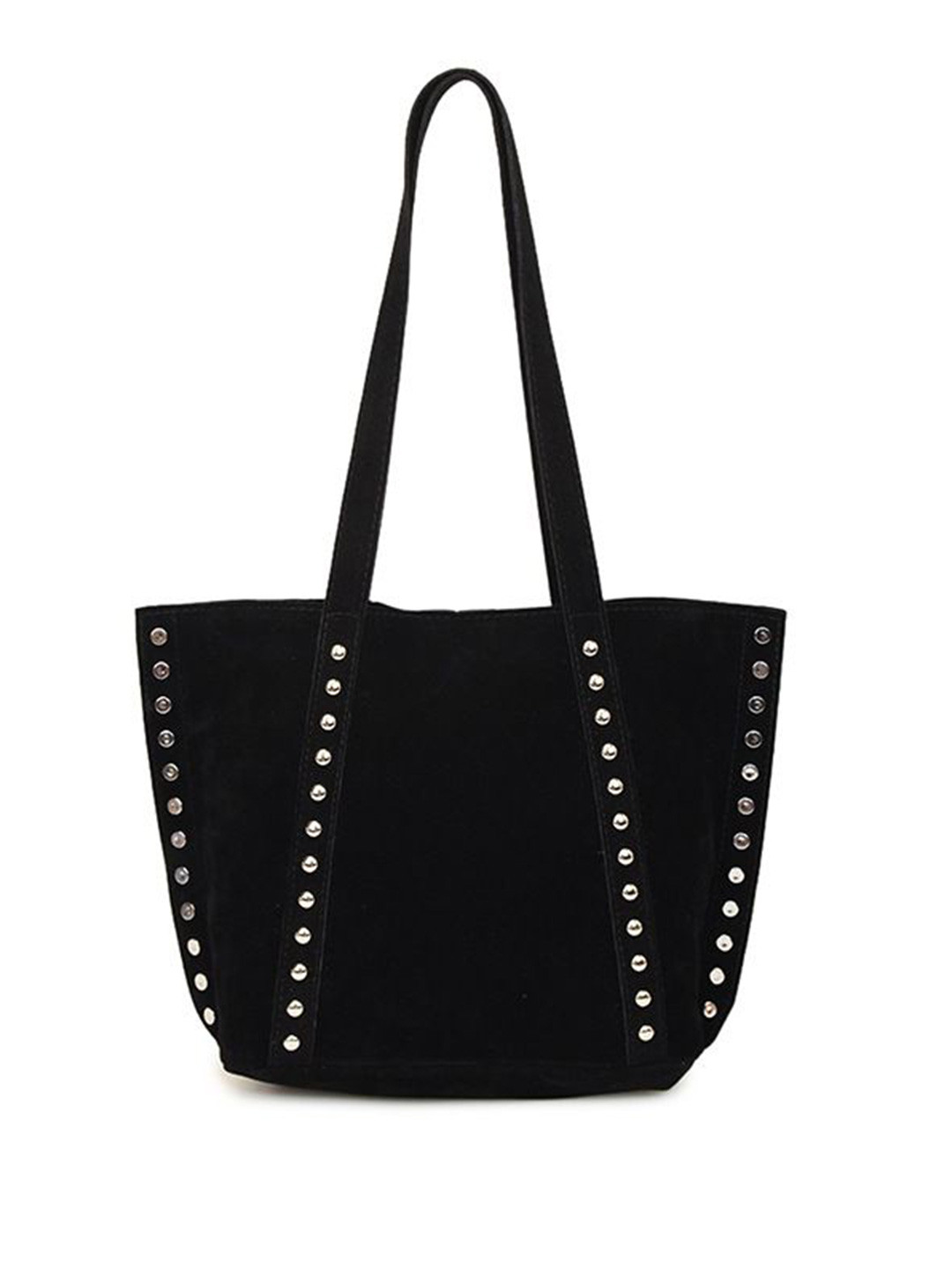 StyleCast x Revolte Suede Structured Tote Bag