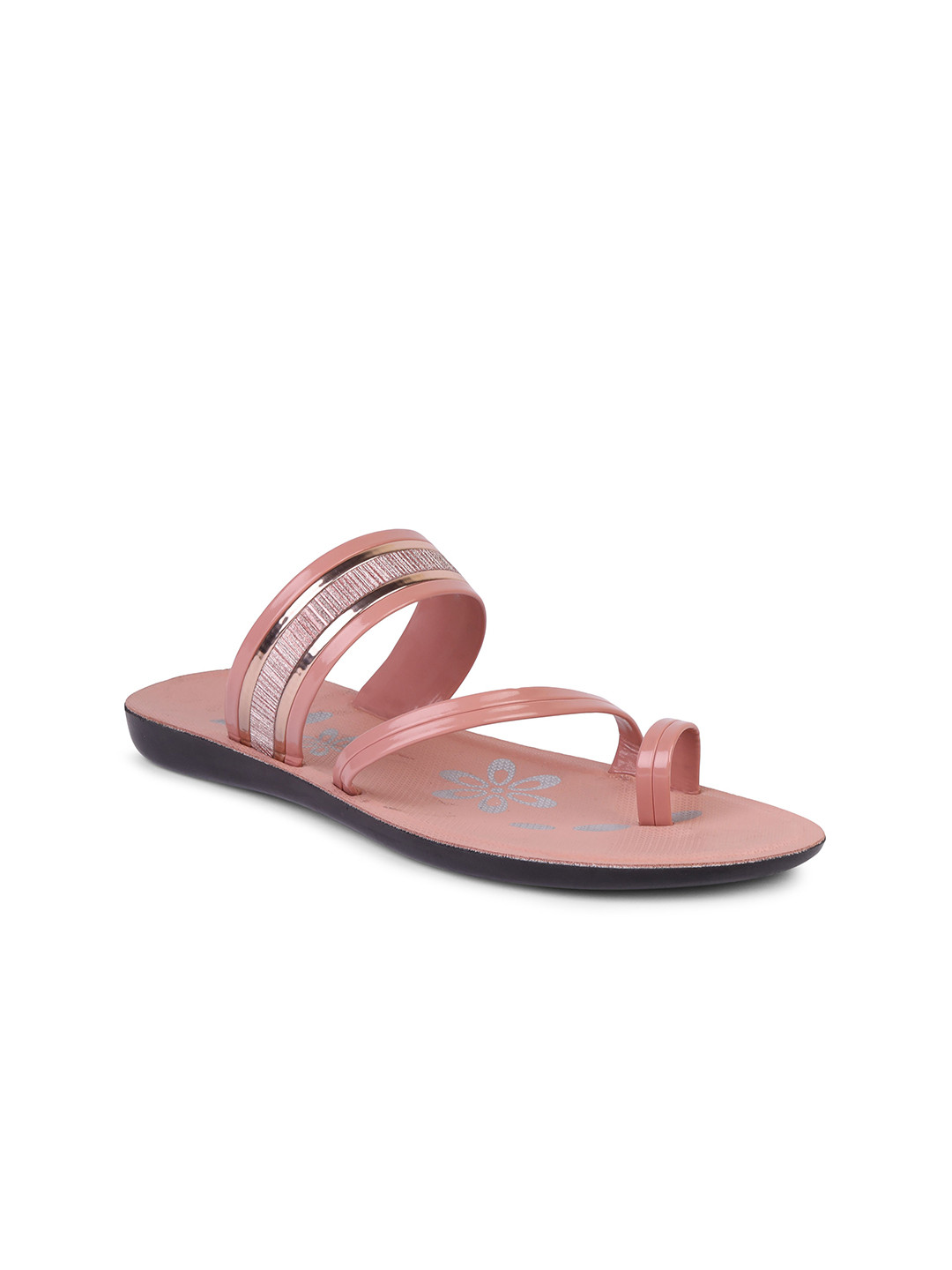 DRACKFOOT Women Open Toe One Toe Flats