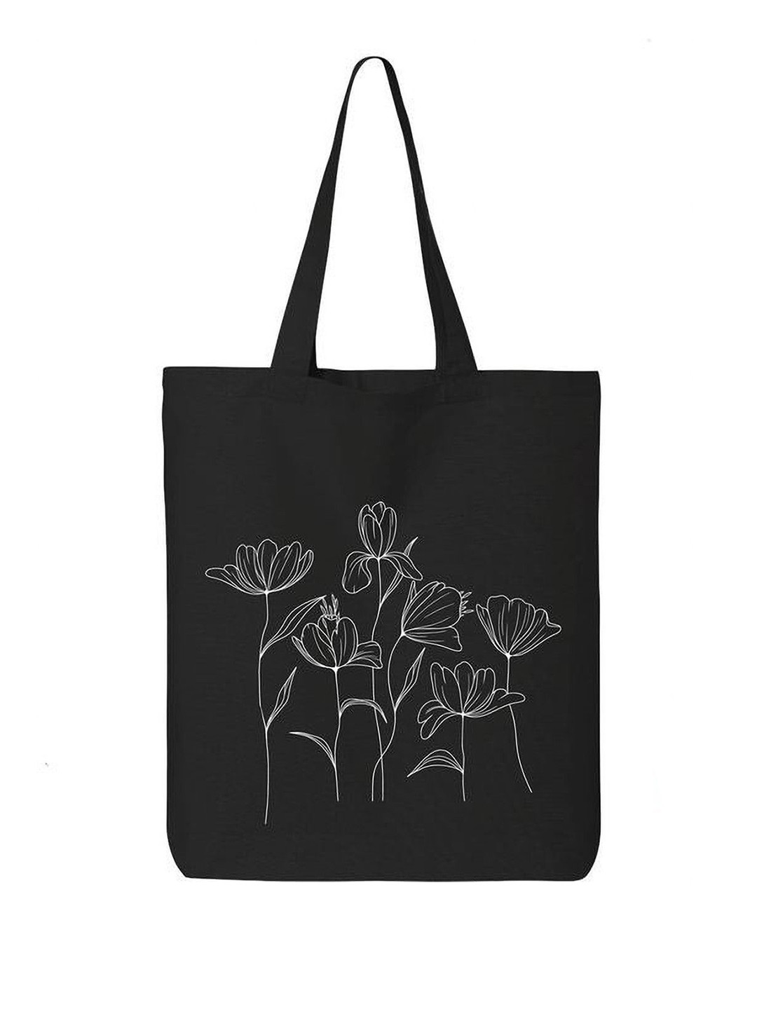 the sack co Women Printed Detachable Sling Strap Structured Tote Bag