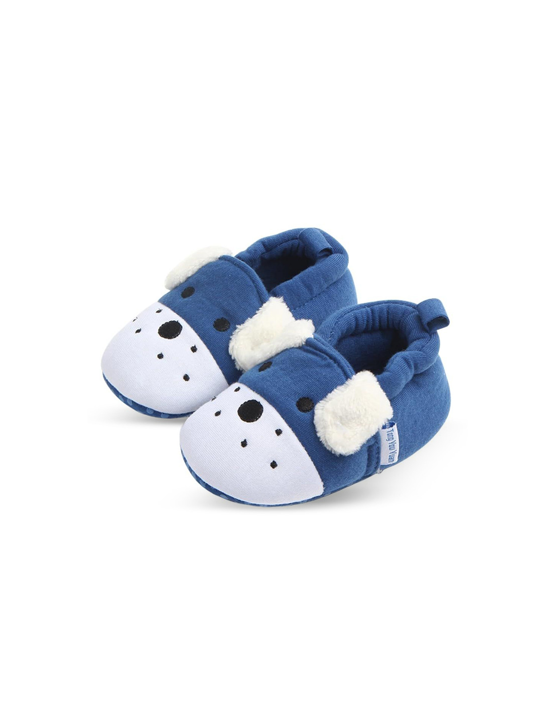 NESKA MODA Kids Animal Face Cotton Booties